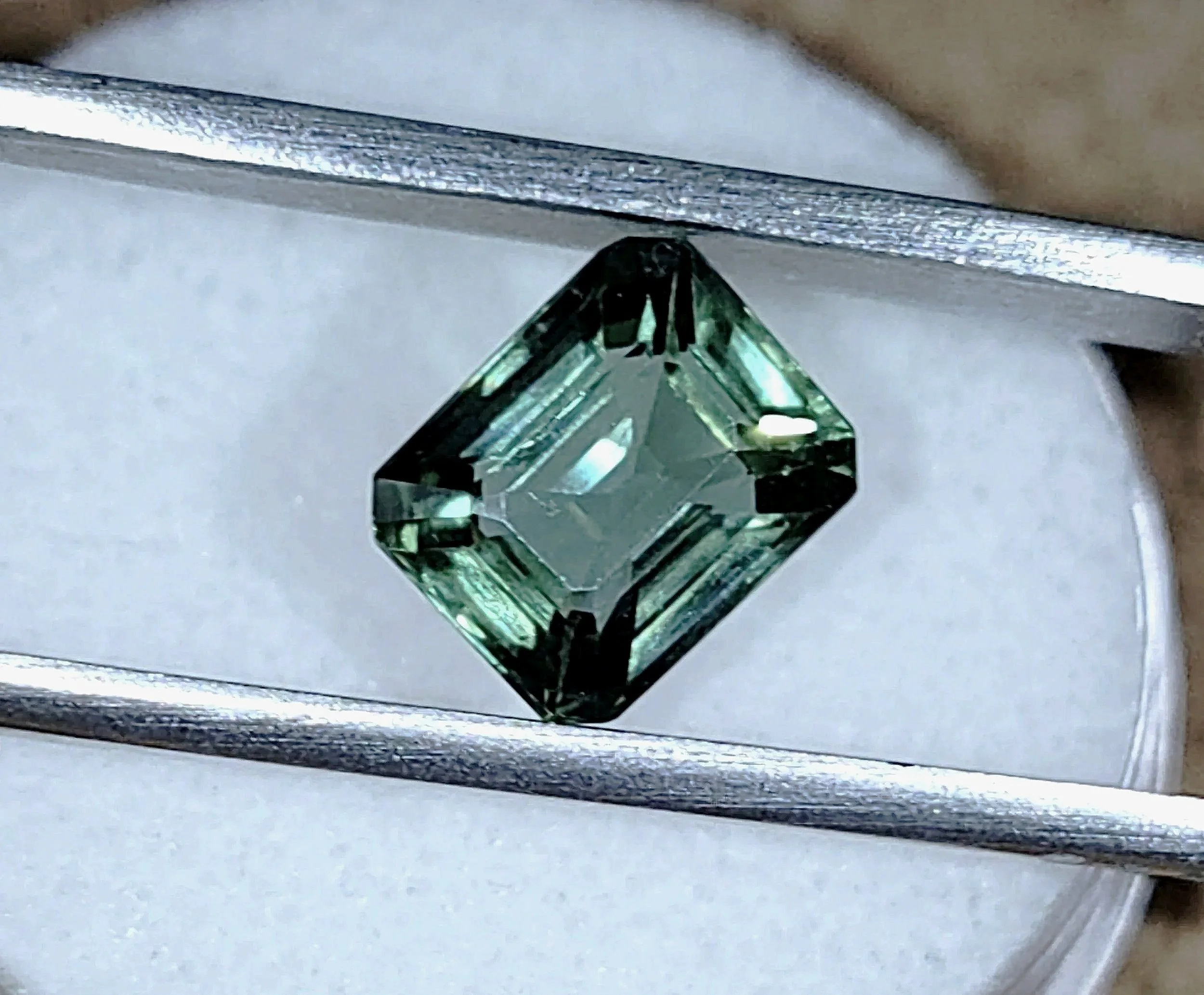 Genuine Unheated Green Apatite 1.93ct from TheCoveAtFoxHollow.com