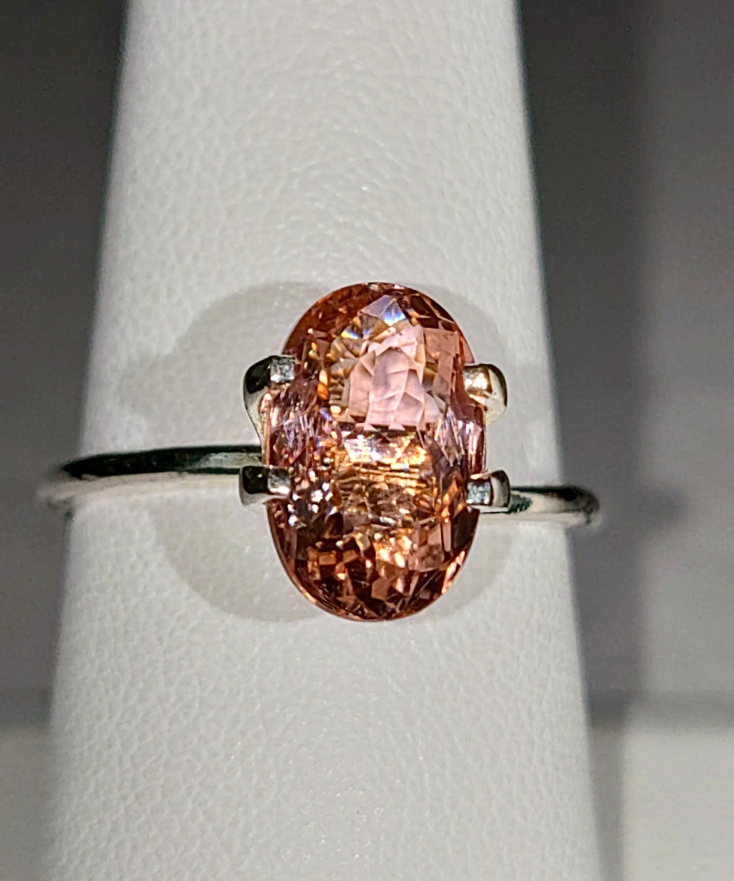 Genuine Neon Orange Pink Titanium Tourmaline 3ct from TheCoveAtFoxHollow.com