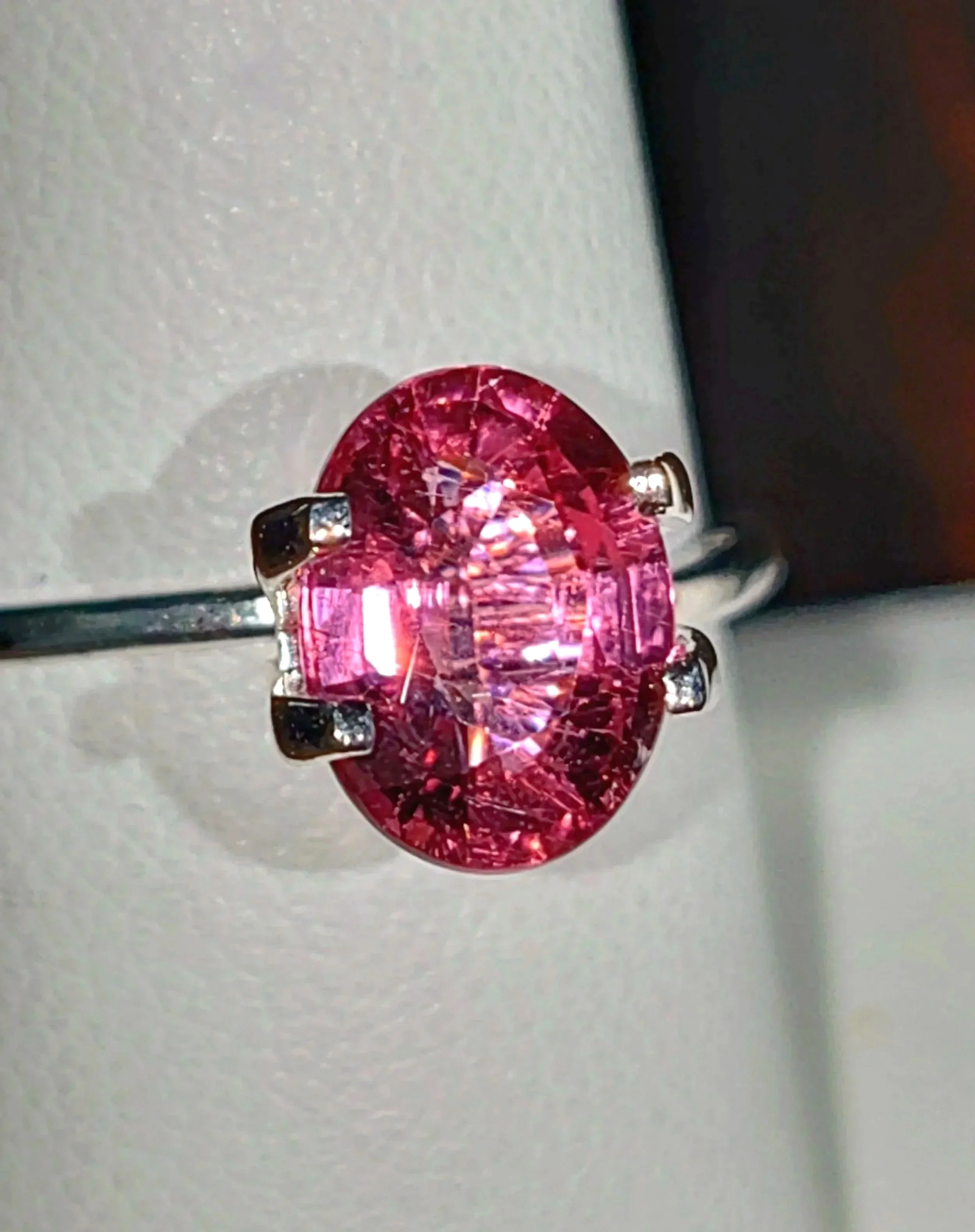 GIA Certified Genuine Pink Cuprian Tourmaline 1.75ct from TheCoveAtFoxHollow.com