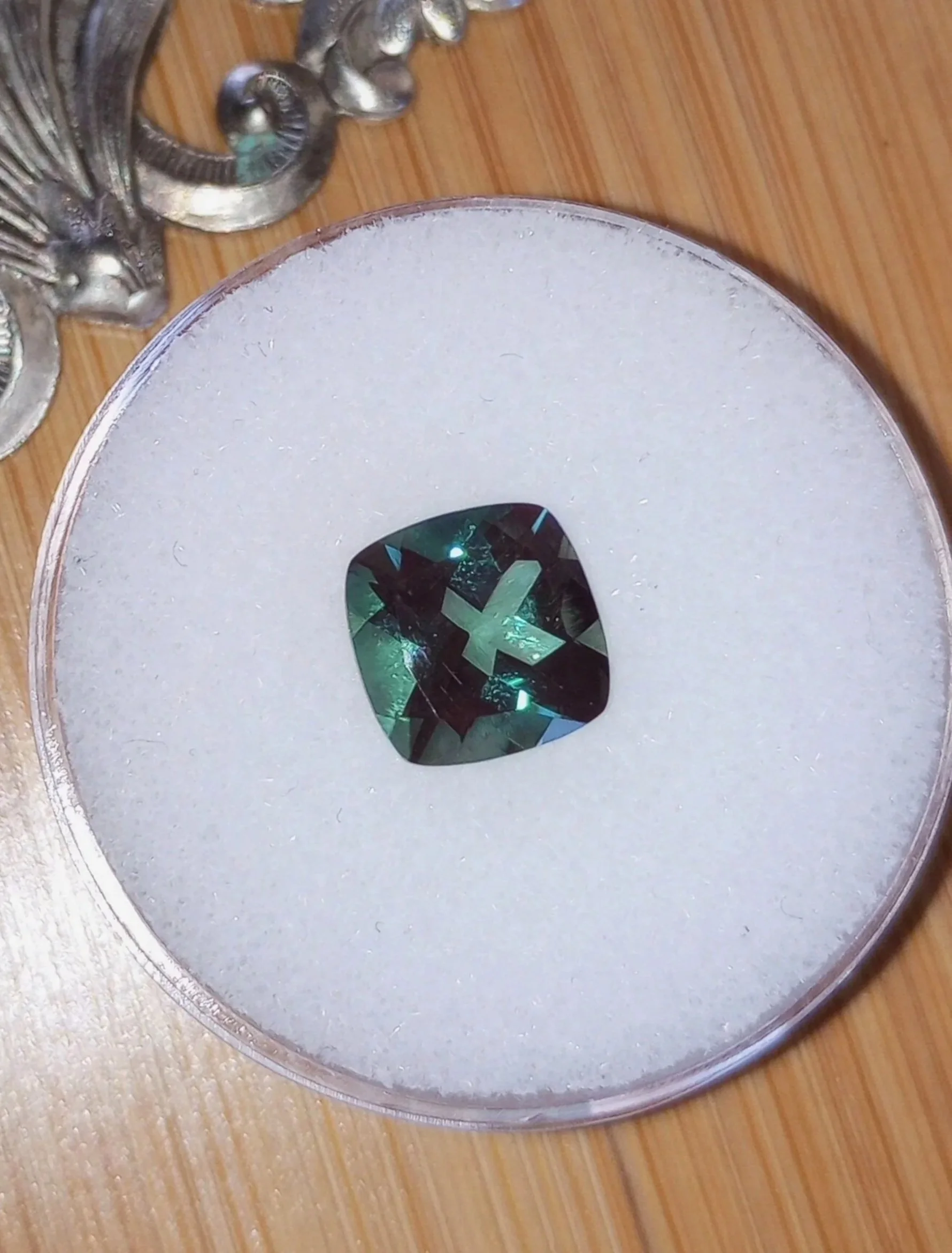 Genuine Green Labradorite 2.66ct from TheCoveAtFoxHollow.com