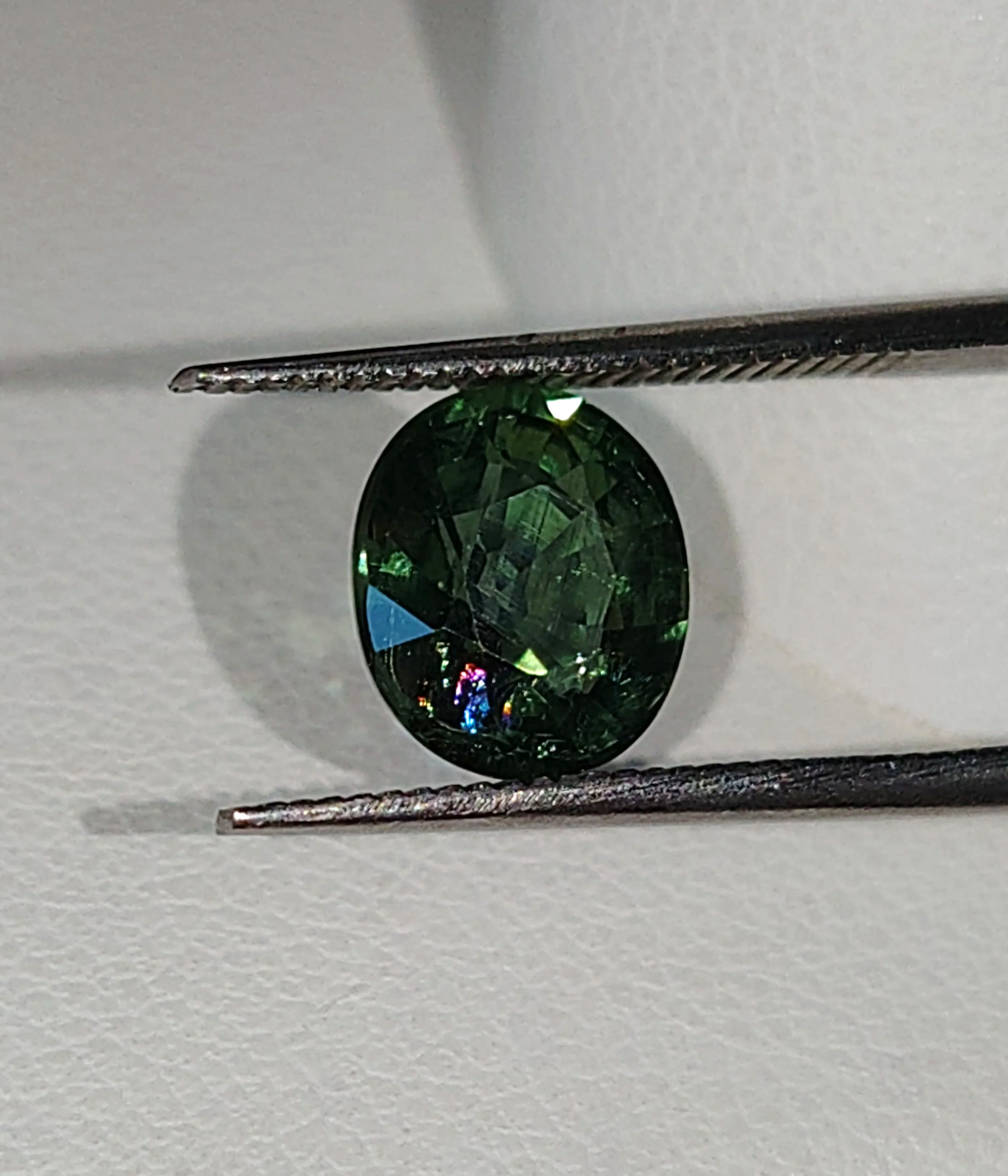 Genuine Unheated Green Apatite 1.70ct from TheCoveAtFoxHollow.com