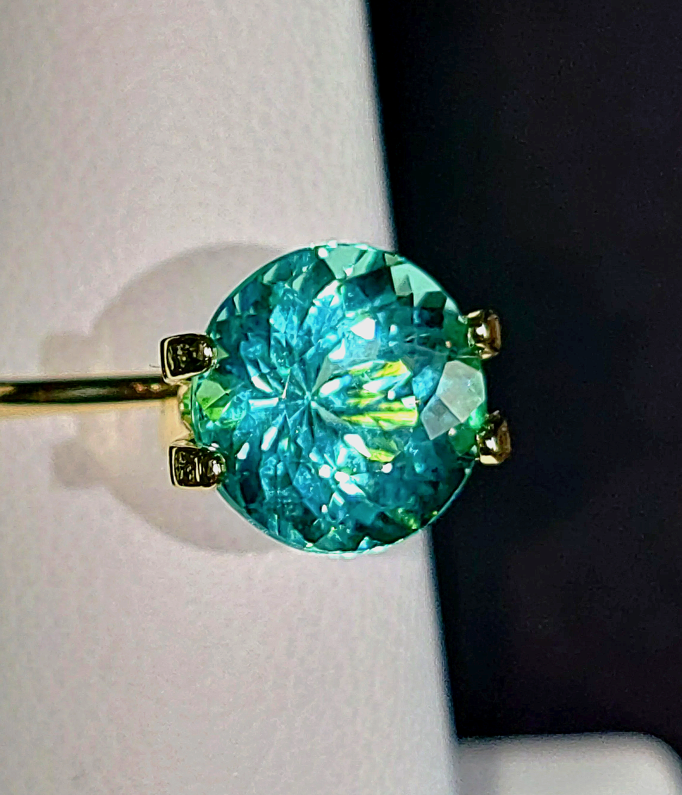 Genuine Neon Paraiba Tourmaline 2.83ct from TheCoveAtFoxHollow.com