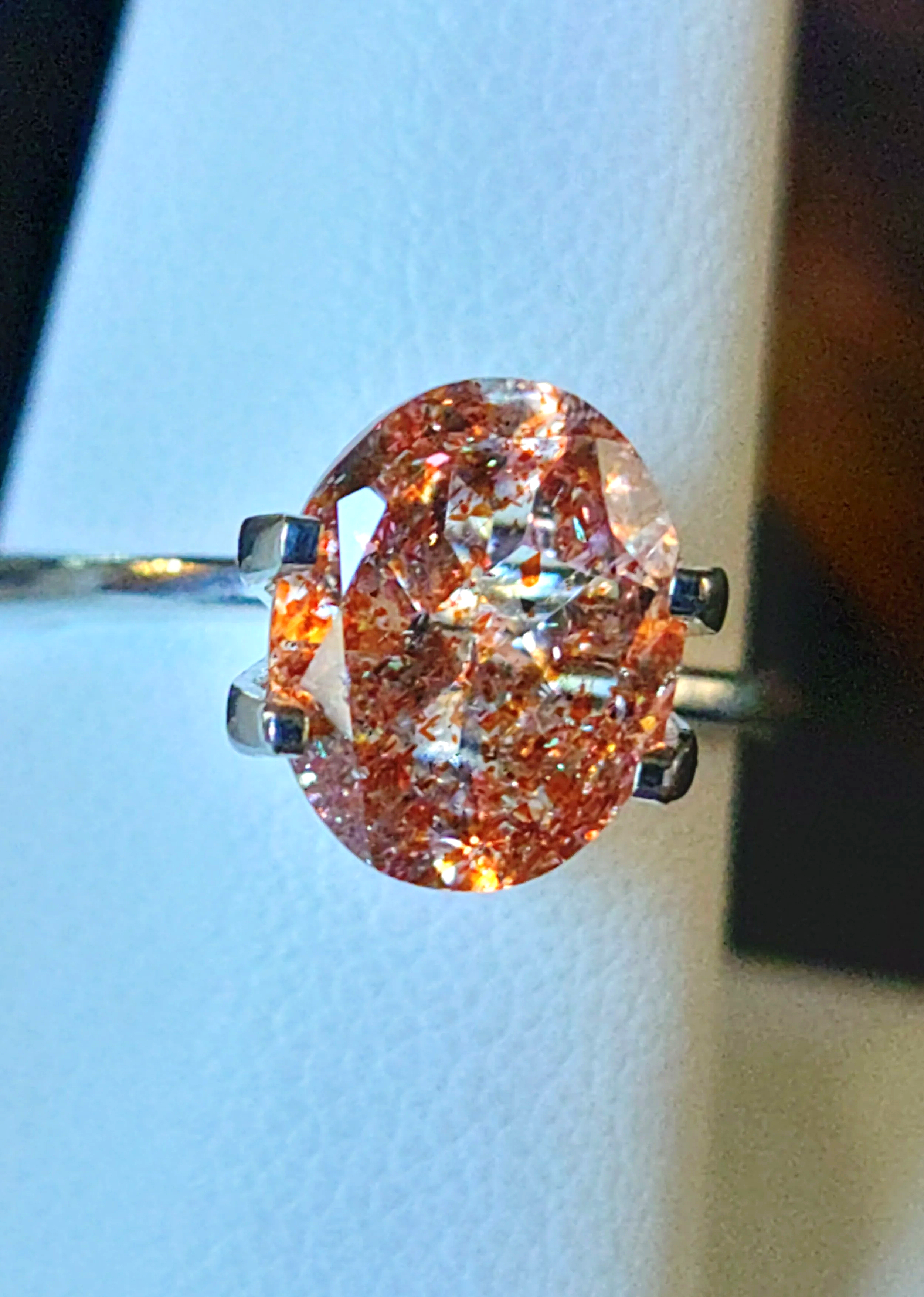 Genuine Tanzanian Sunstone 2.56ct from TheCoveAtFoxHollow.com