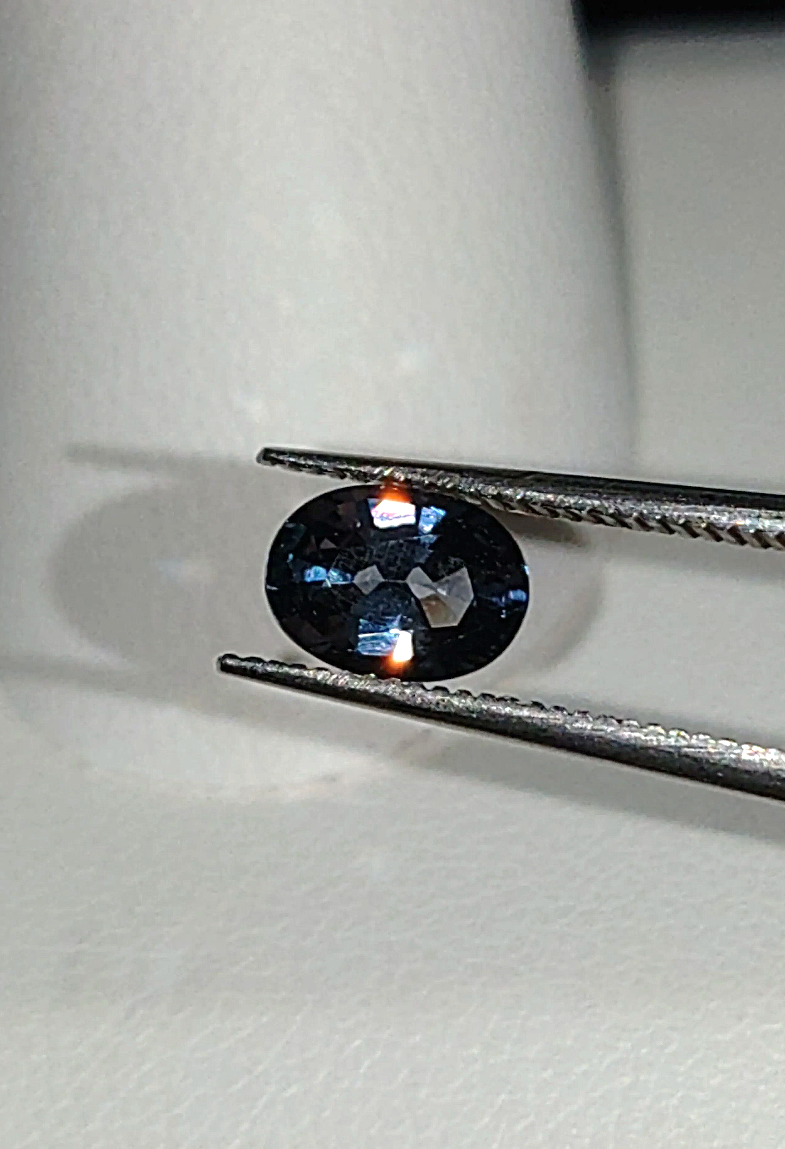 Genuine Cobalt Blue Spinel .90ct from TheCoveAtFoxHollow.com