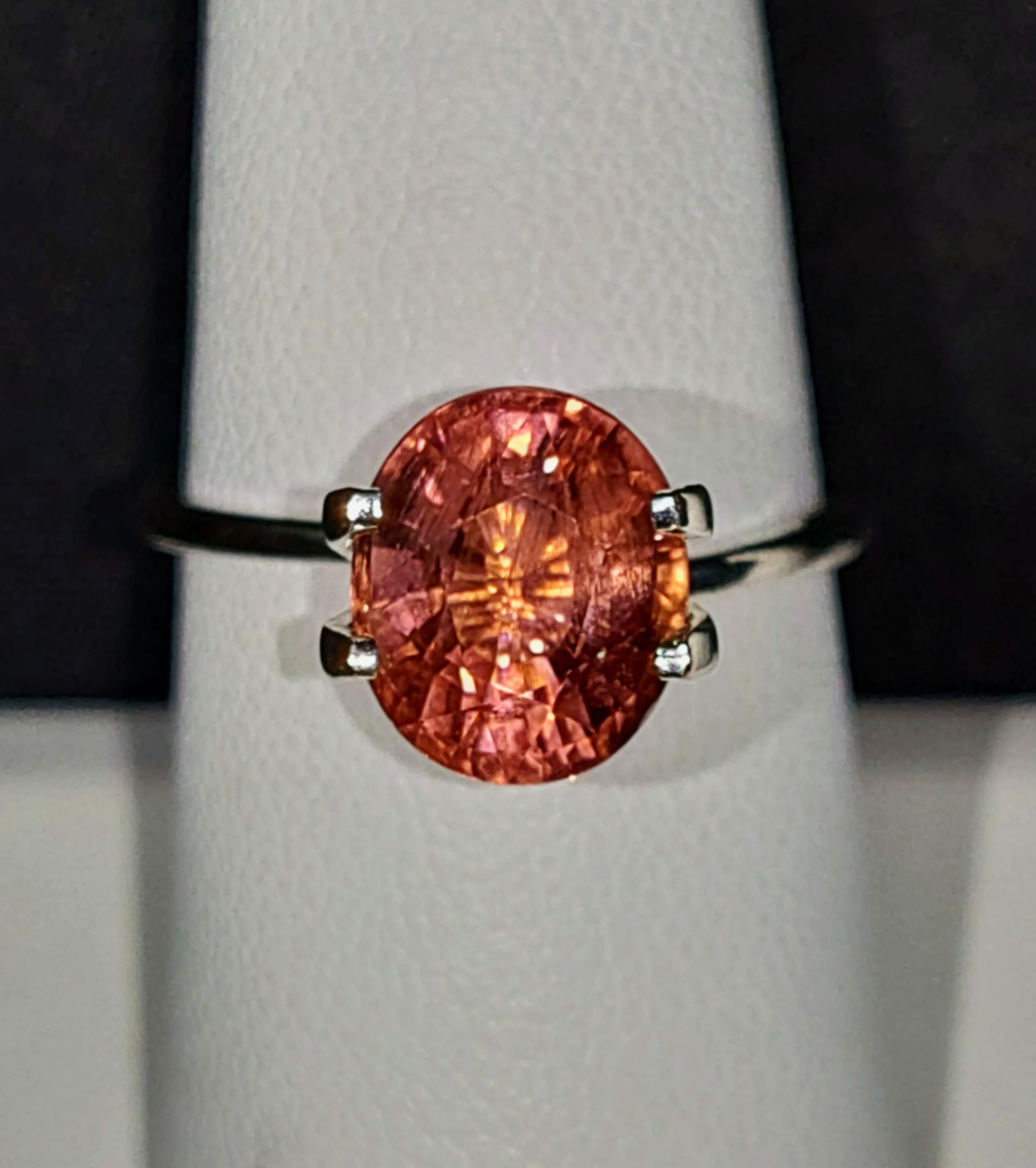 Genuine Pink Orange Purple Titanium Tourmaline 3.26ct from TheCoveAtFoxHollow.com