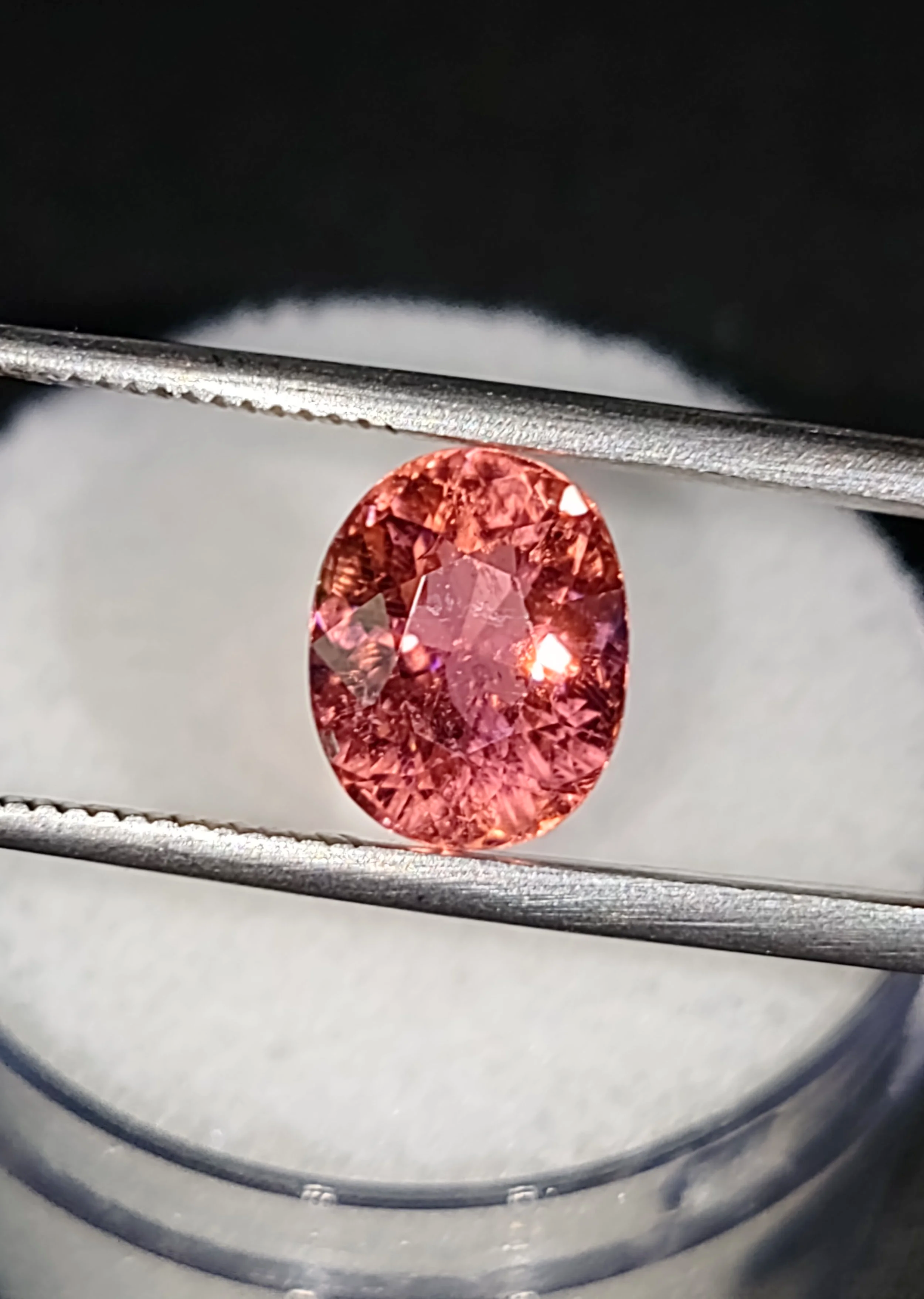 Genuine Neon Hot Pink Titanium Tourmaline 2.58ct TheCoveAtFoxHollow.com