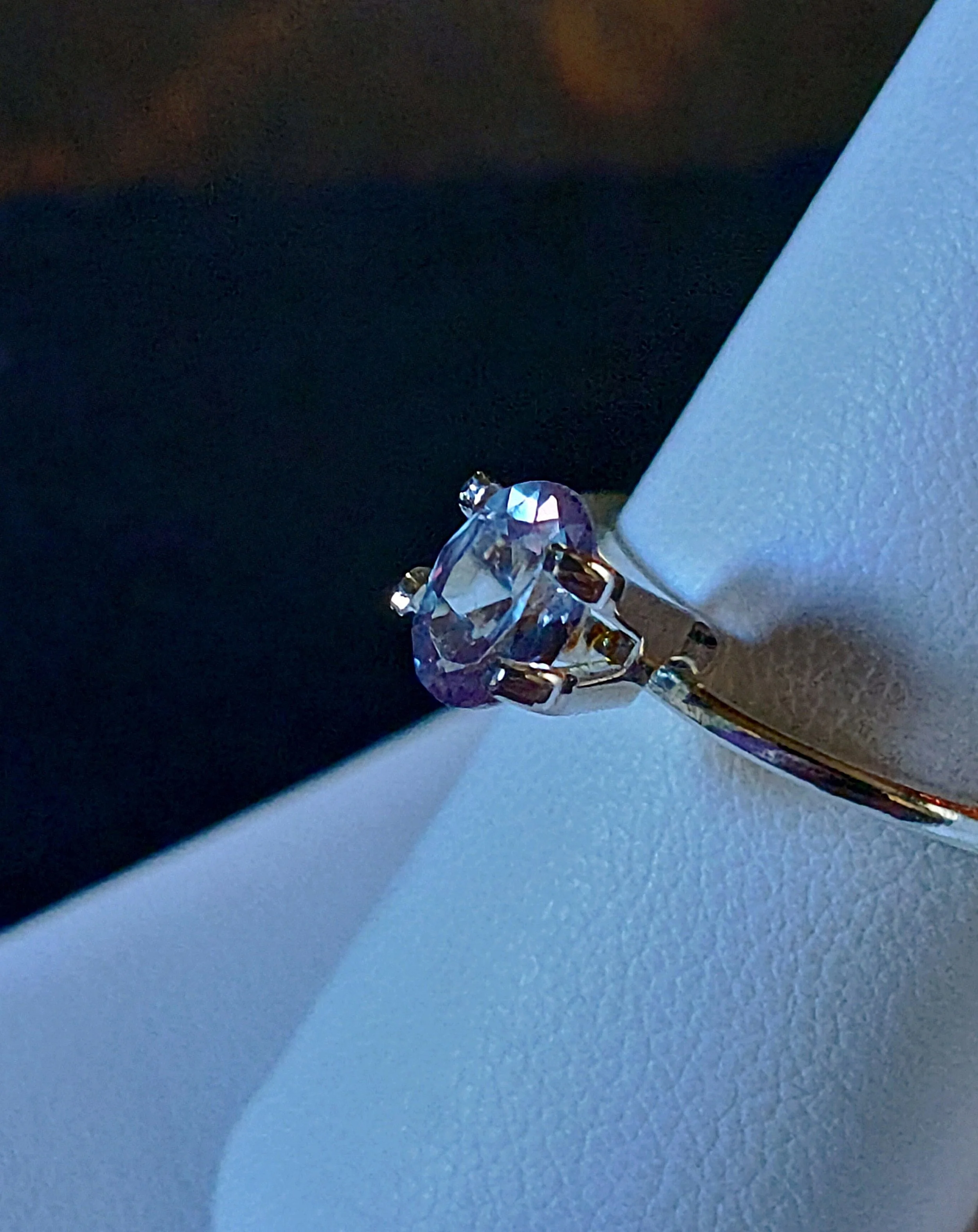 Genuine Alexandrite .87ct from TheCoveAtFoxHollow.com