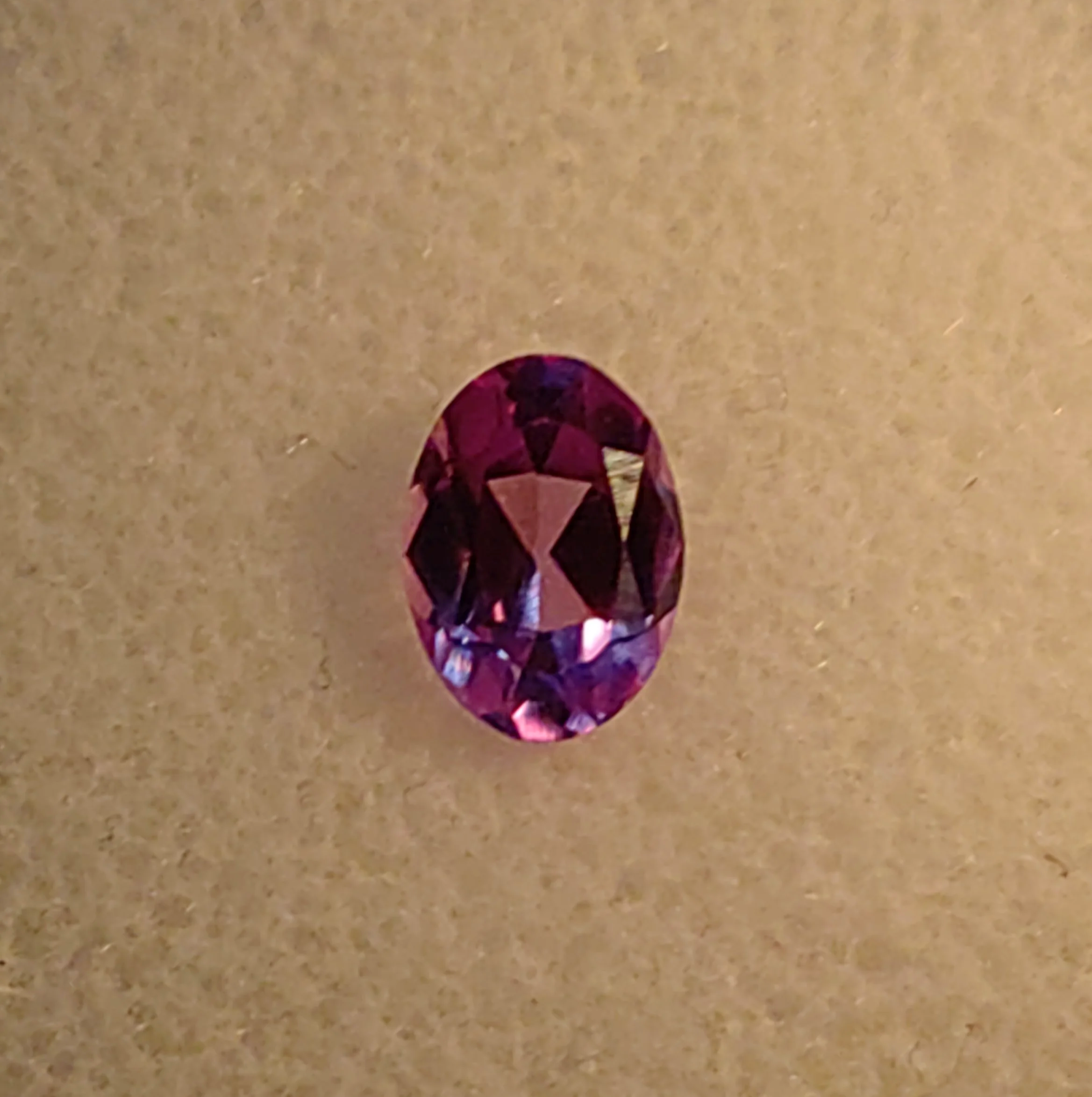Genuine Alexandrite .87ct from TheCoveAtFoxHollow.com