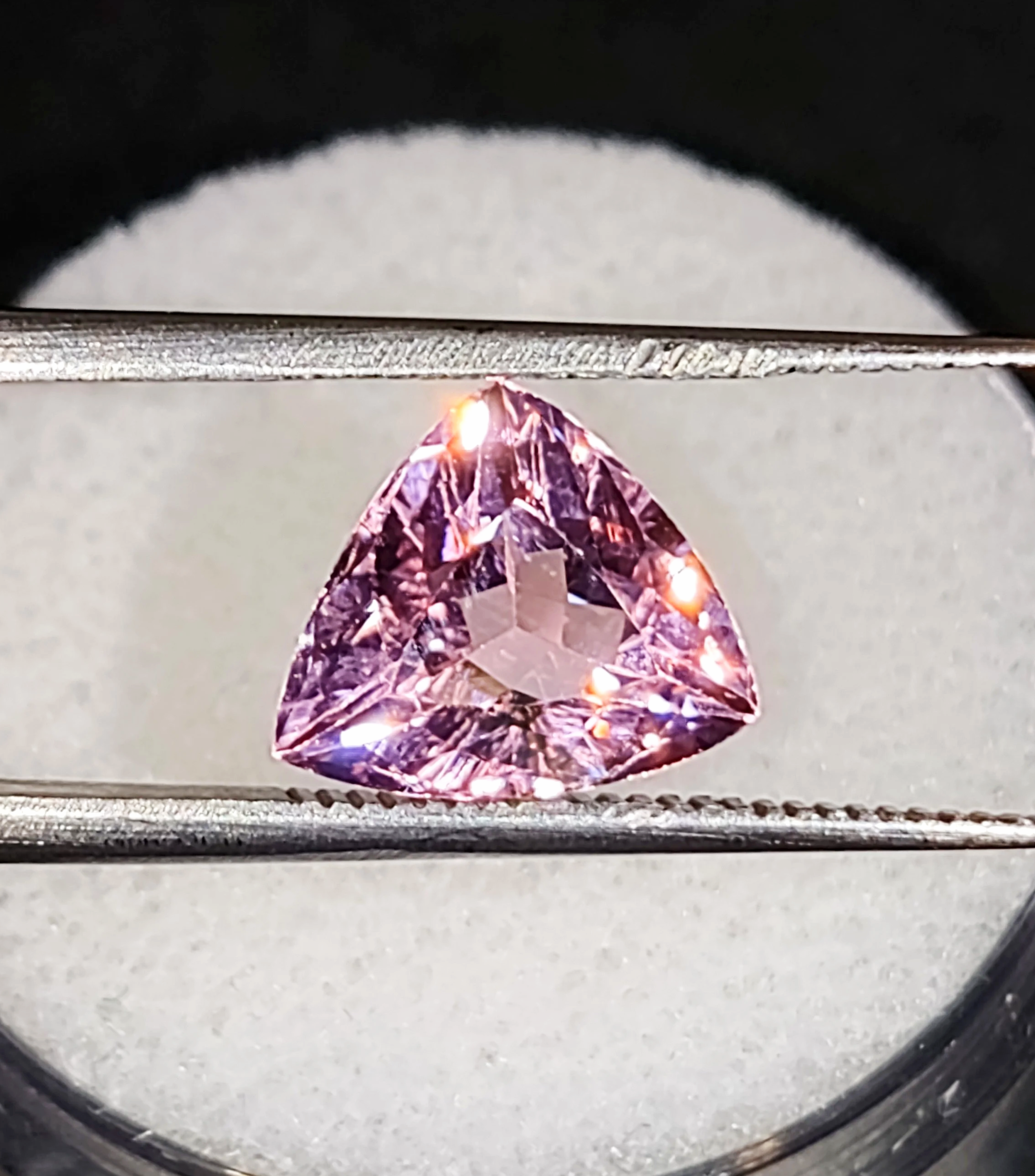 GIA Certified Genuine Neon Pink Titanium Tourmaline 2.14ct from TheCoveAtFoxHollow.com
