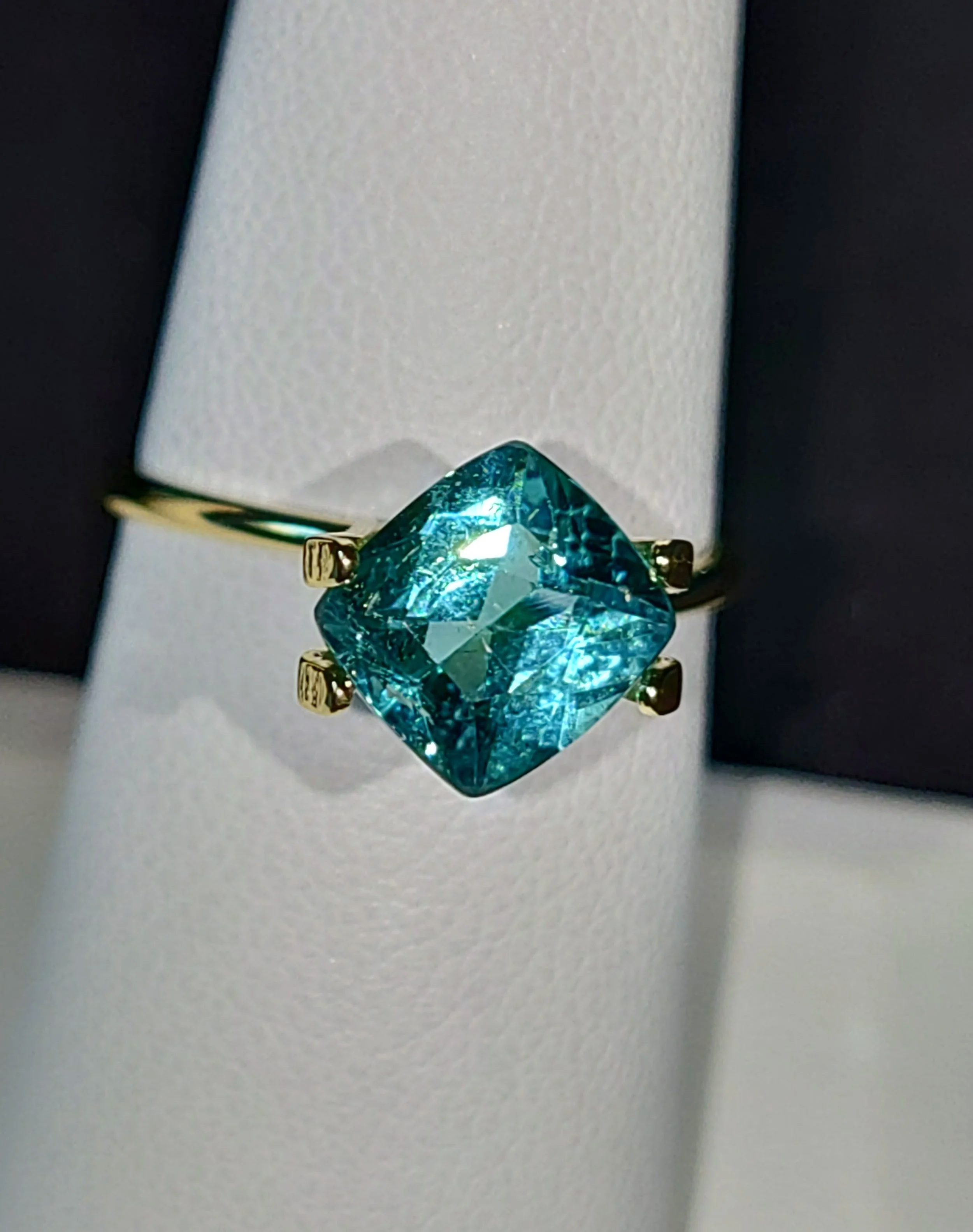 Genuine Indicolite Tourmaline 1.89ct from TheCoveAtFoxHollow.com