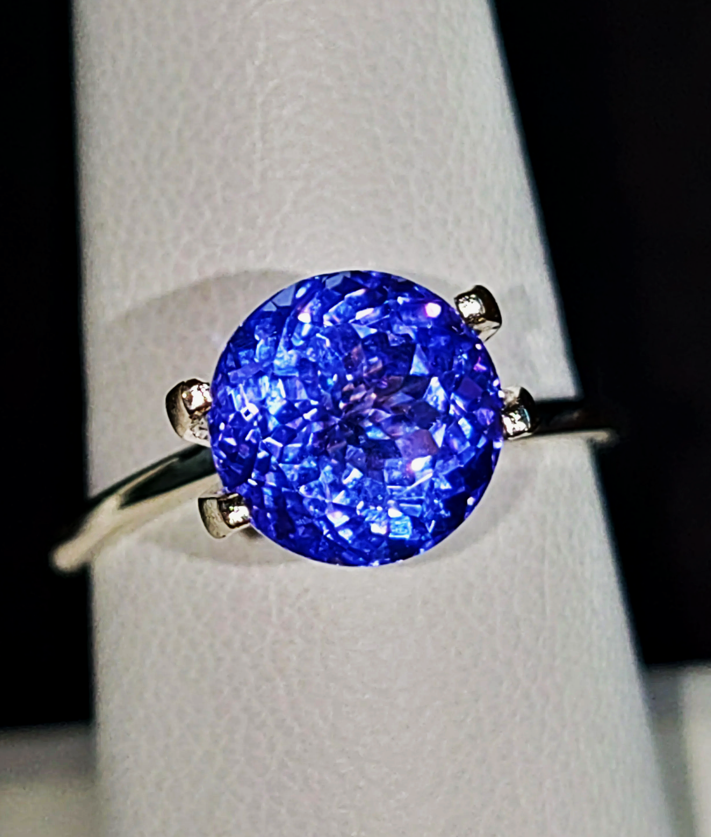 Genuine AAAA Tanzanite 3.24ct from TheCoveAtFoxHollow.com