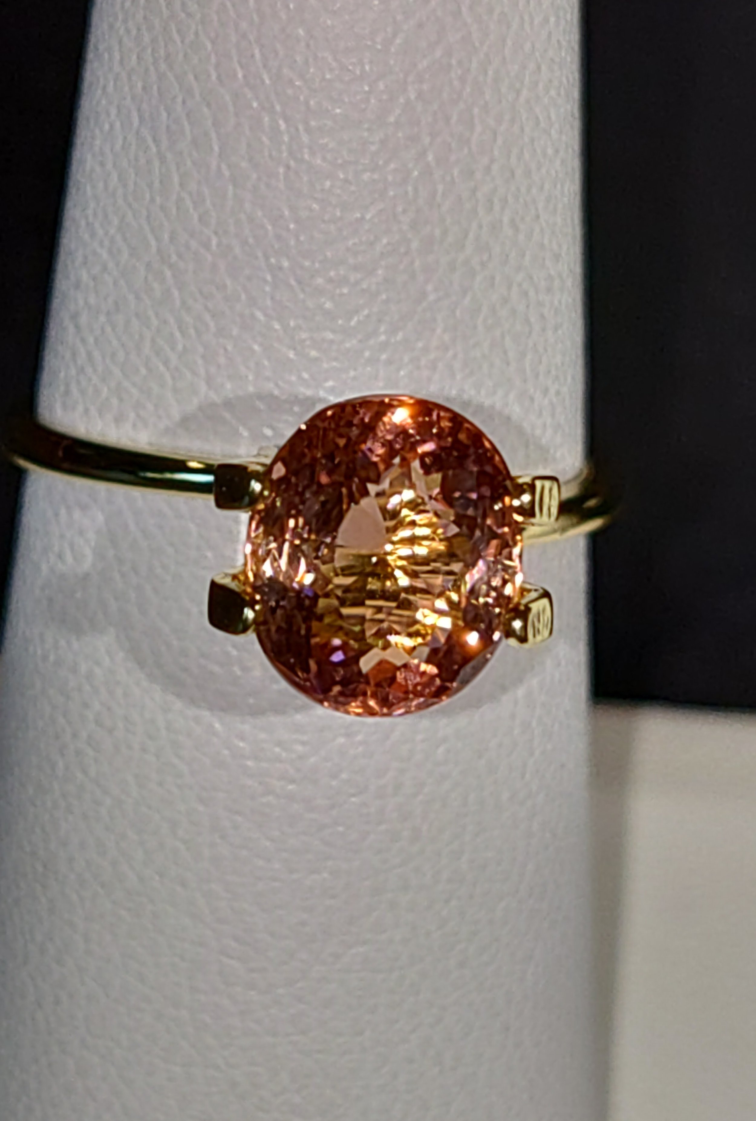 Genuine Neon Pink Orange Titanium Tourmaline 2.50ct from thecoveatfoxhollow.com