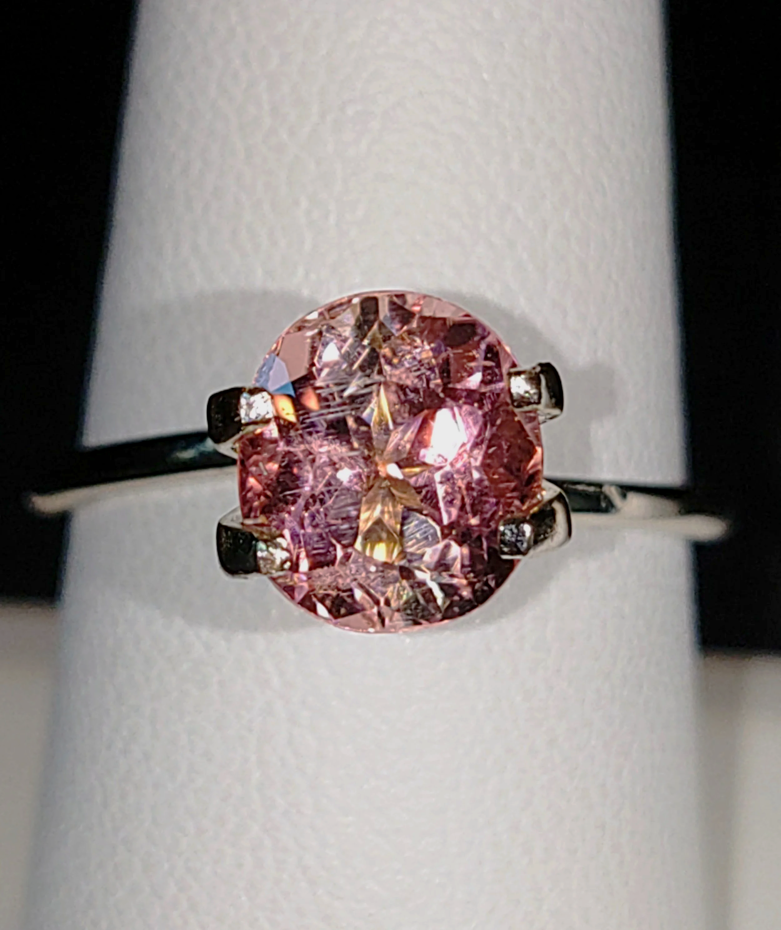 Genuine Neon Light Pink Titanium Tourmaline 2.21ct from TheCoveAtFoxHollow.com