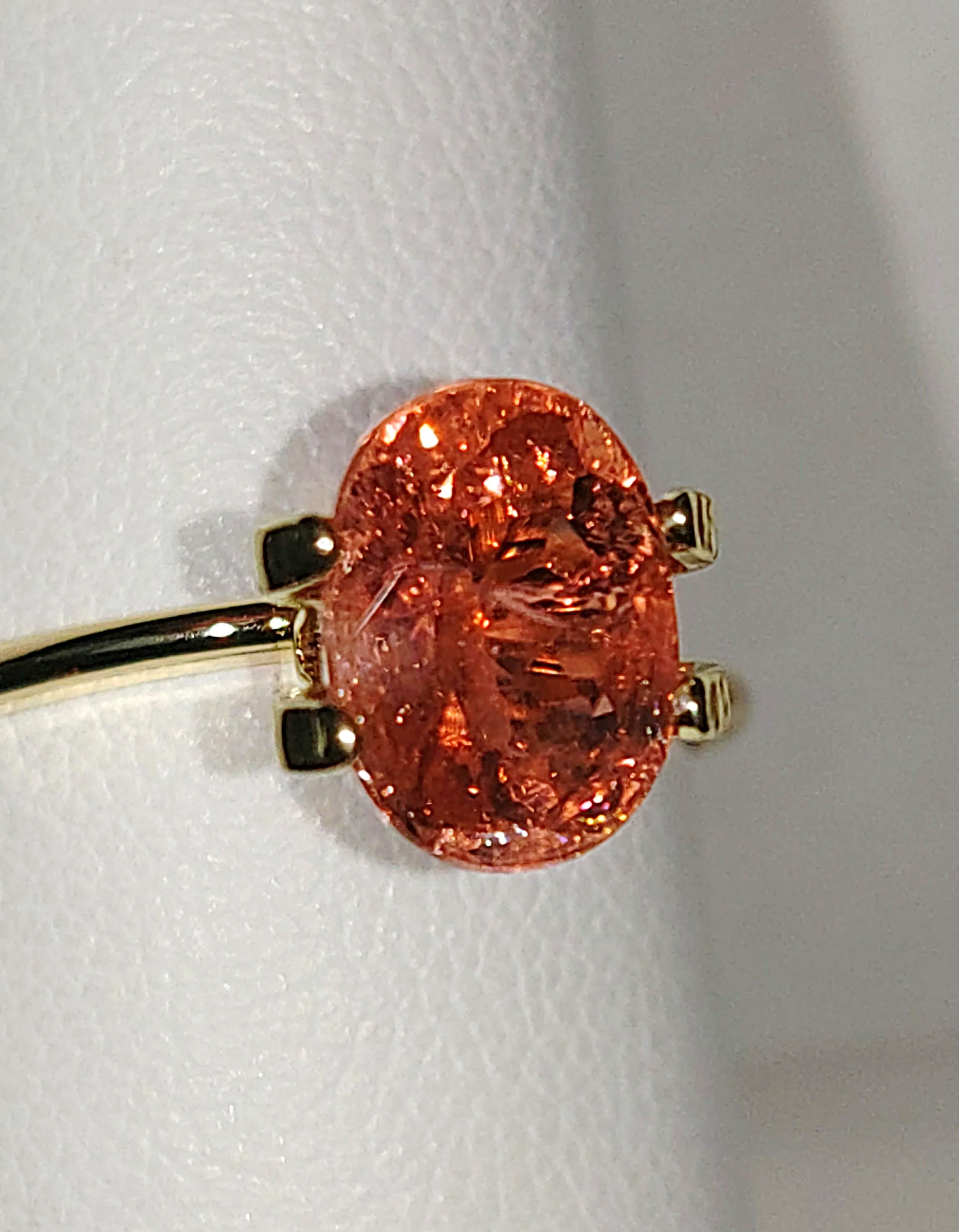 Genuine Neon Orange Titanium Tourmaline 2.07ct from TheCoveAtFoxHollow.com