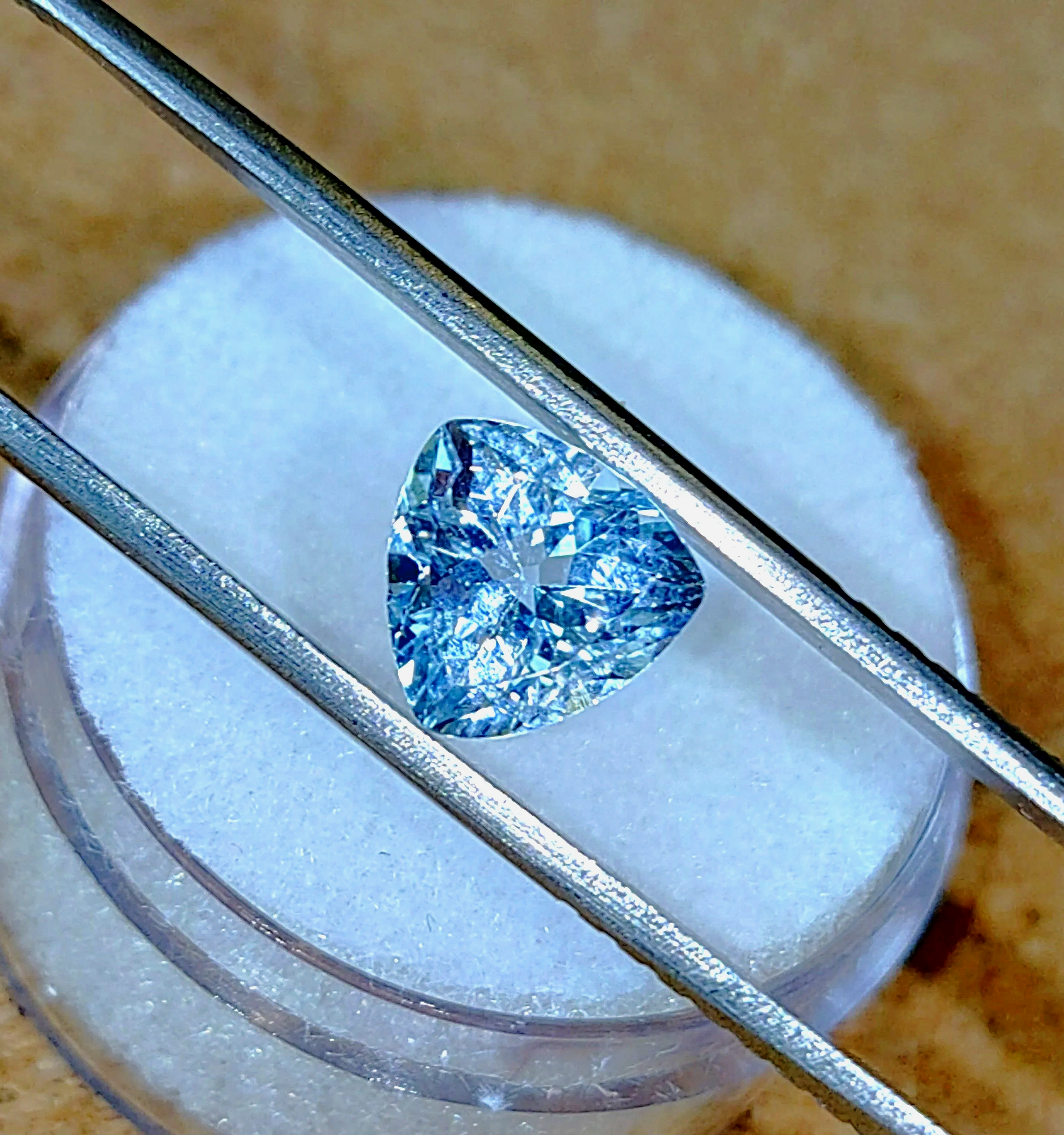 Genuine Unheated Aquamarine 1.67ct from TheCoveAtFoxHollow.com