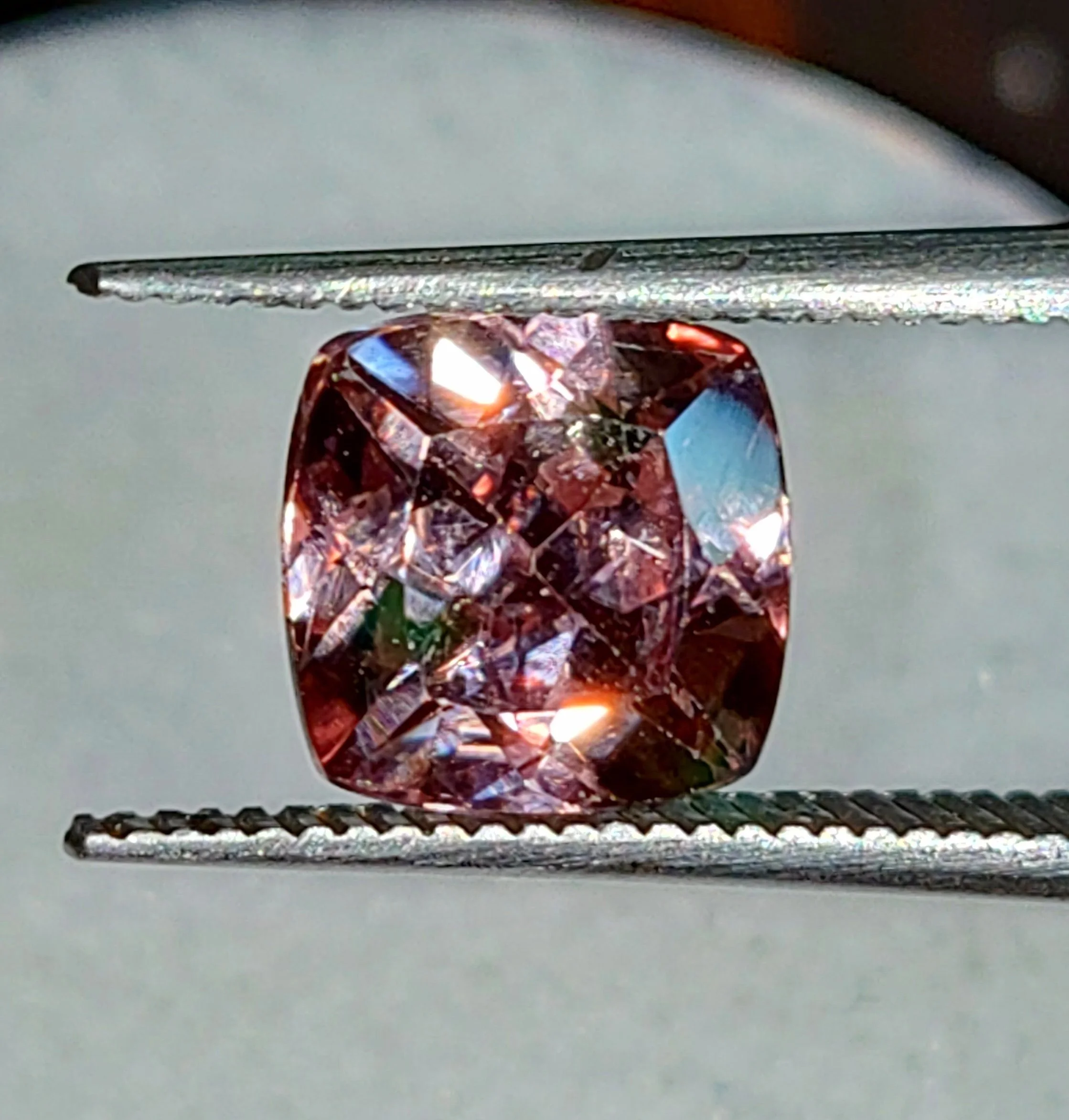 Genuine Prima Rosa Red Zircon 2.31ct from TheCoveAtFoxHollow.com