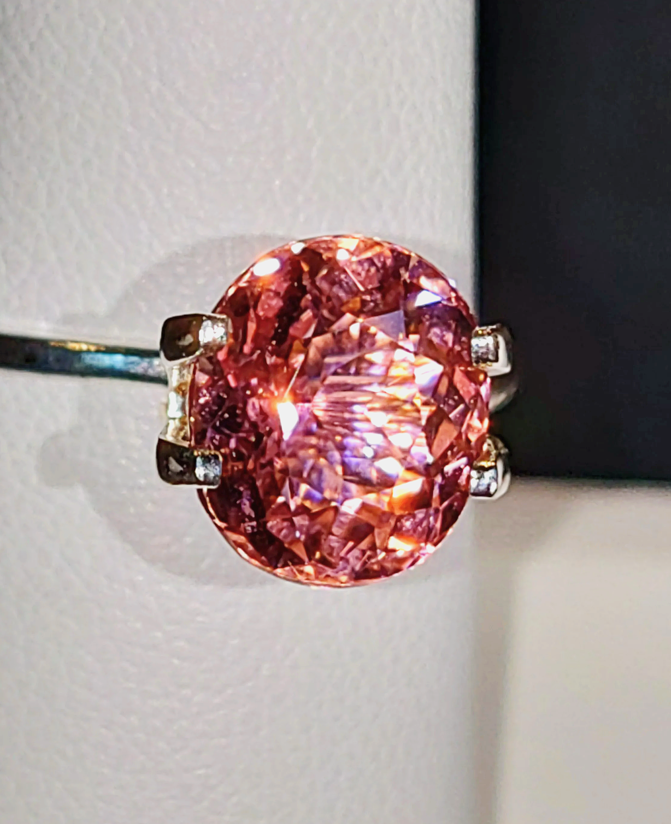 Genuine Neon Pink Titanium Tourmaline 3ct from TheCoveAtFoxHollow.com