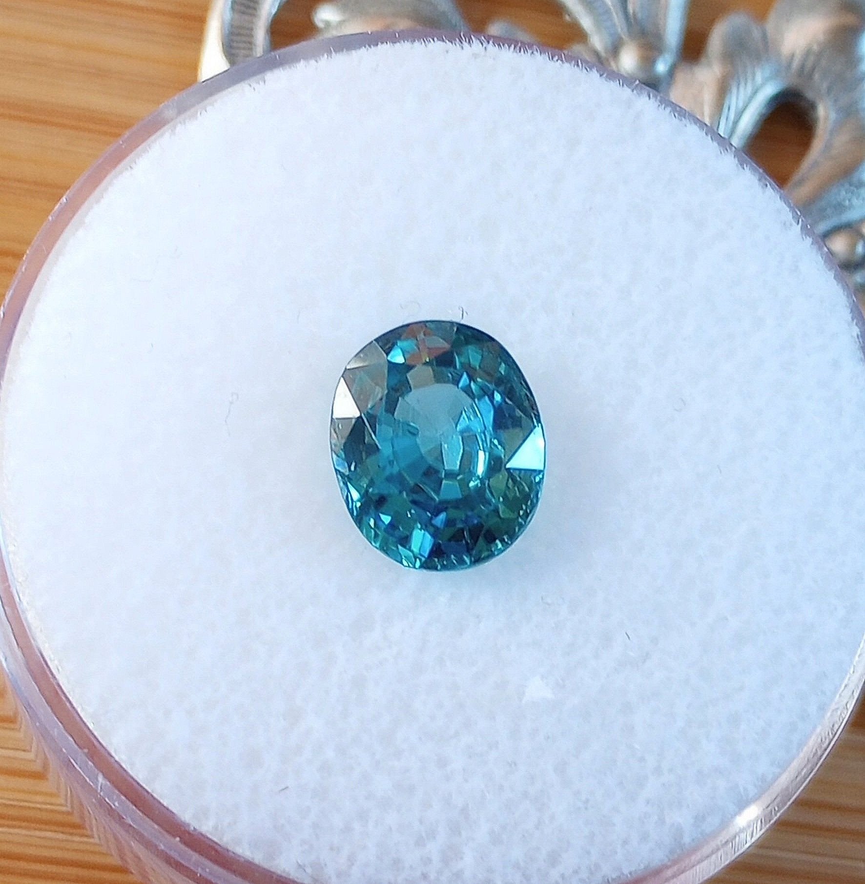 Blue Zircon 3.64ct