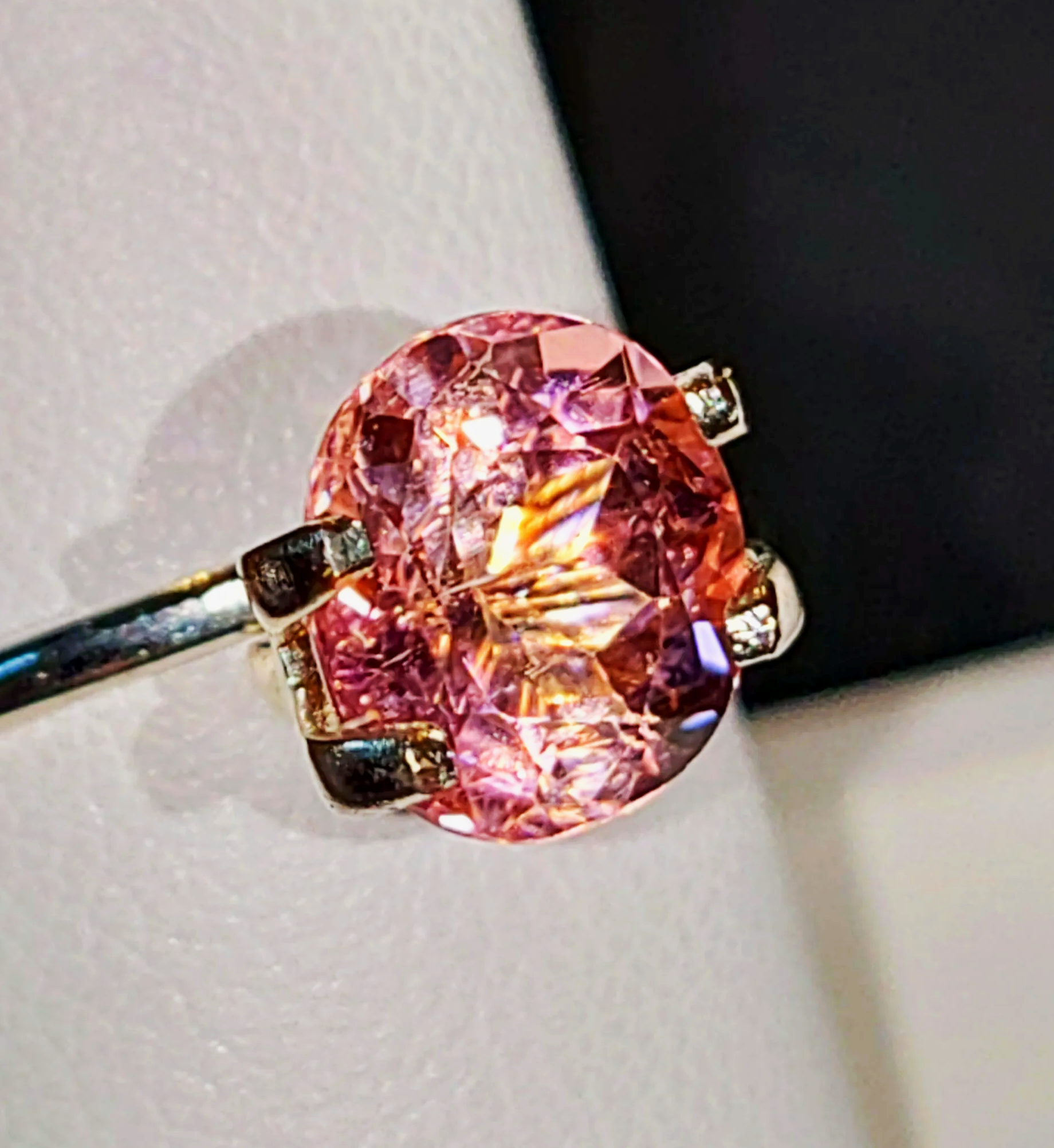 Genuine Neon Light Pink Titanium Tourmaline 2.21ct from TheCoveAtFoxHollow.com