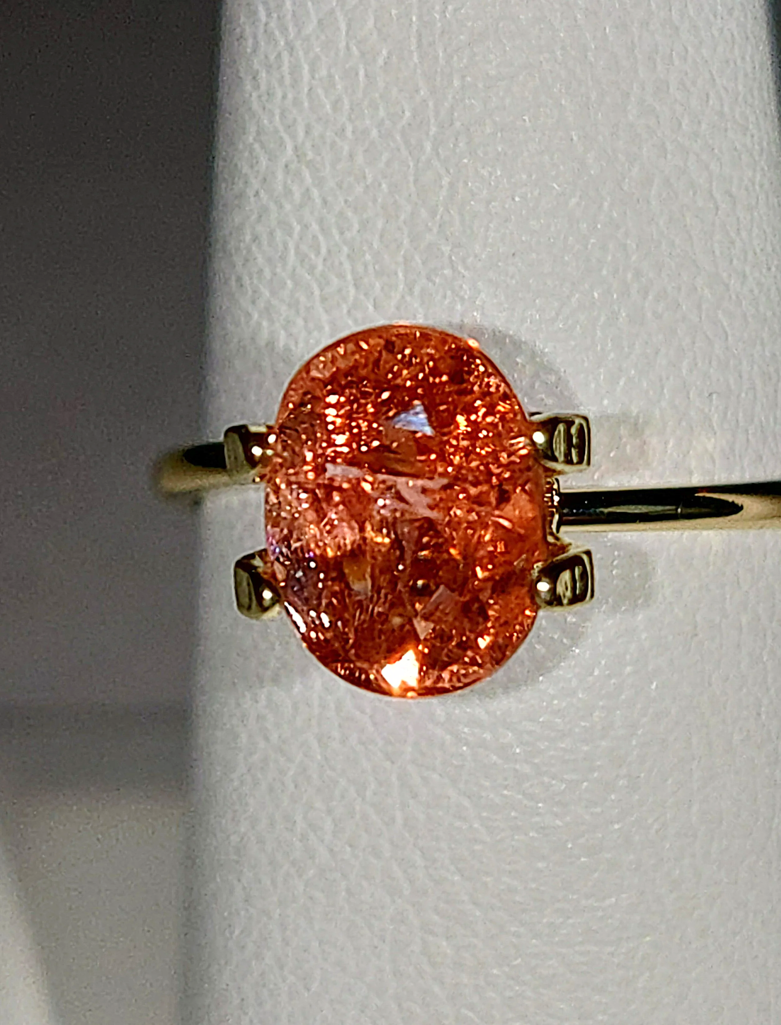Neon Orange Titanium Tourmaline 2.07ct