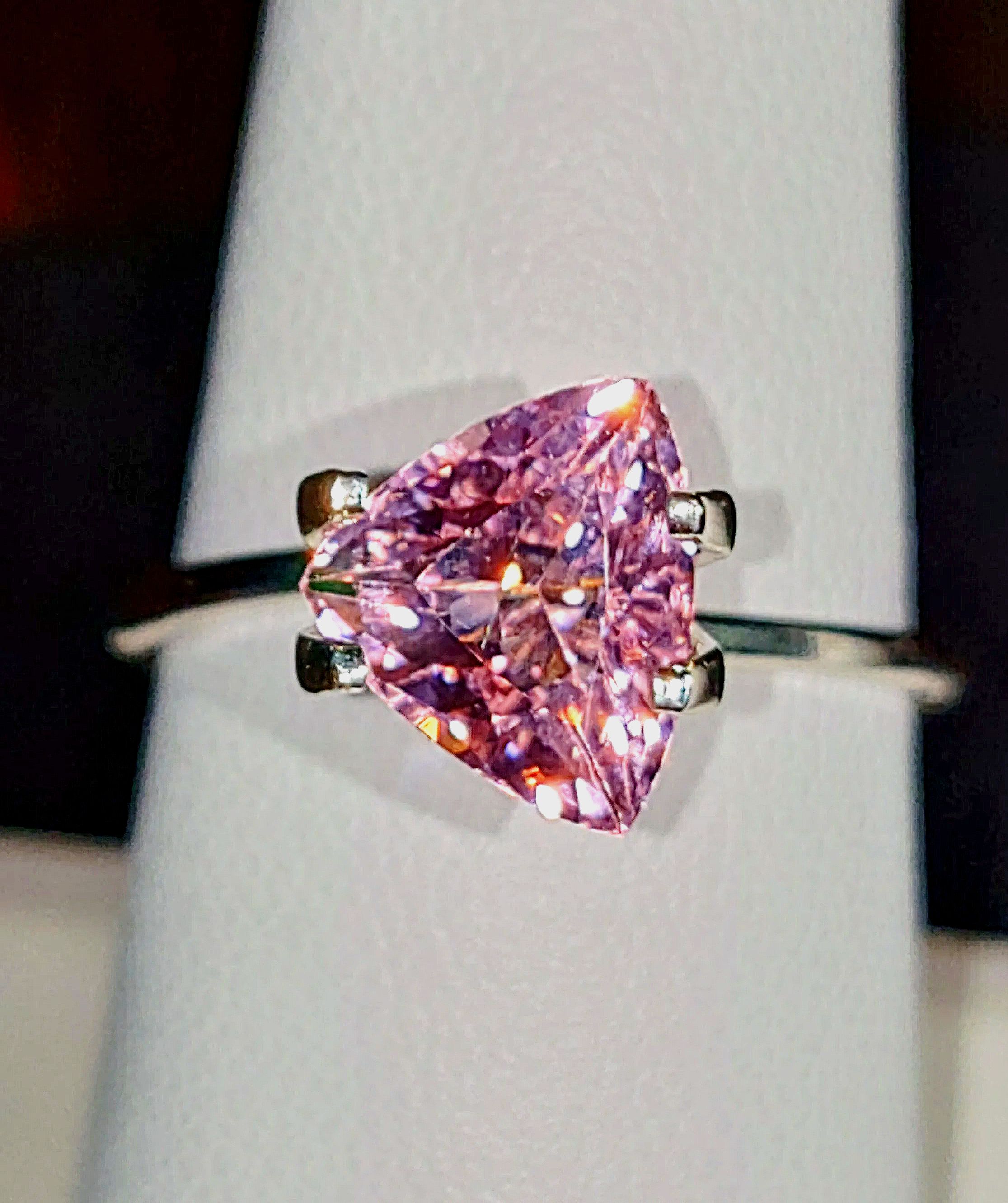 GIA Certified Genuine Neon Pink Titanium Tourmaline 2.14ct from TheCoveAtFoxHollow.com