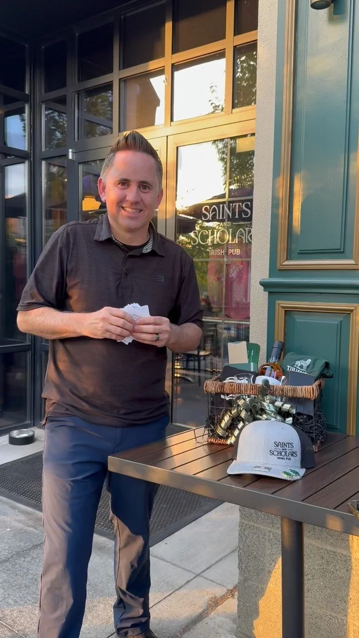 We had a blast today as a sponsor at the Cascade Football Club Golf Tournament! Thanks to everyone who stopped by and entered our raffle, we had a blast with you! 🍀⛳️
Congratulations to Josh Bullard! 🎉
You’re the winner of our Saints & S