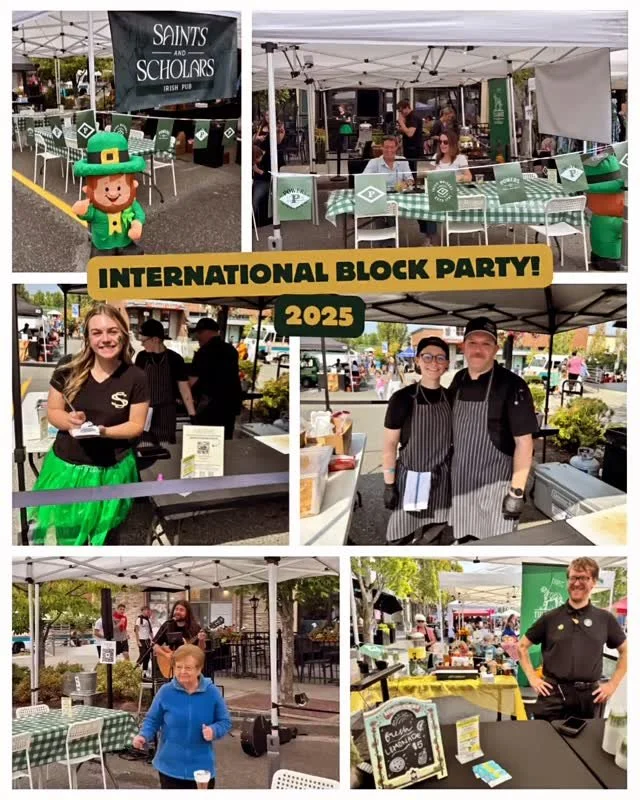 We had an incredible time at yesterday’s International Block Party! Our corned beef sliders, Derry dogs, and scratch lemonade were flying. We are grateful to everyone who came out to support us and enjoy the music, and very happy the sun made a