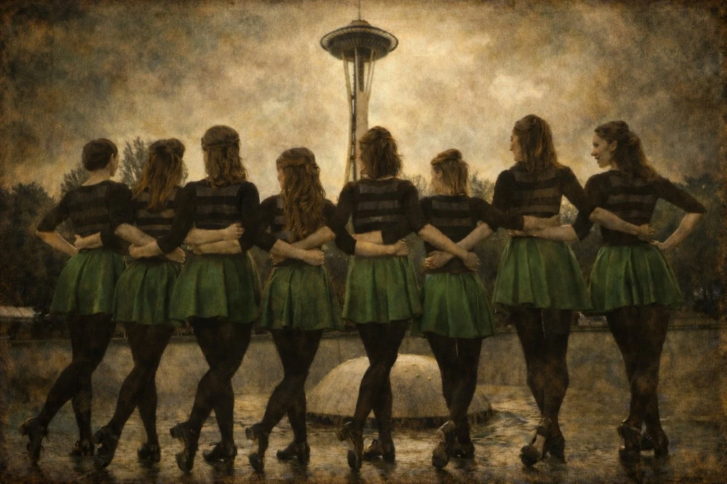Tonight! Learn Irish Step with Seattle Irish Dance Co! 6-7pm. Then enjoy Irish tunes by The Molloys 7-9pm. And as always for Ladies&rsquo; night we have festive $8 martinis! ☘️🍸 
@seattleirishdanceco