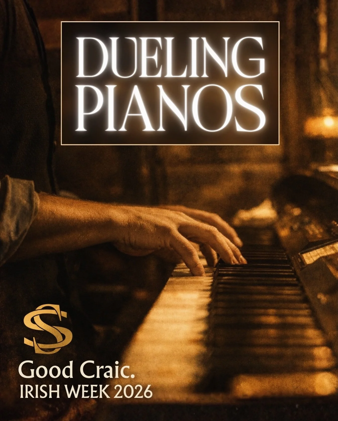 Our Dueling Pianos night this Friday (3/14) is nearly sold out!!

Only a few bar counter seats remain.

If you&rsquo;ve been thinking about coming, now&rsquo;s the time to grab your spot because once they&rsquo;re gone, the room is full.

21+ only. L