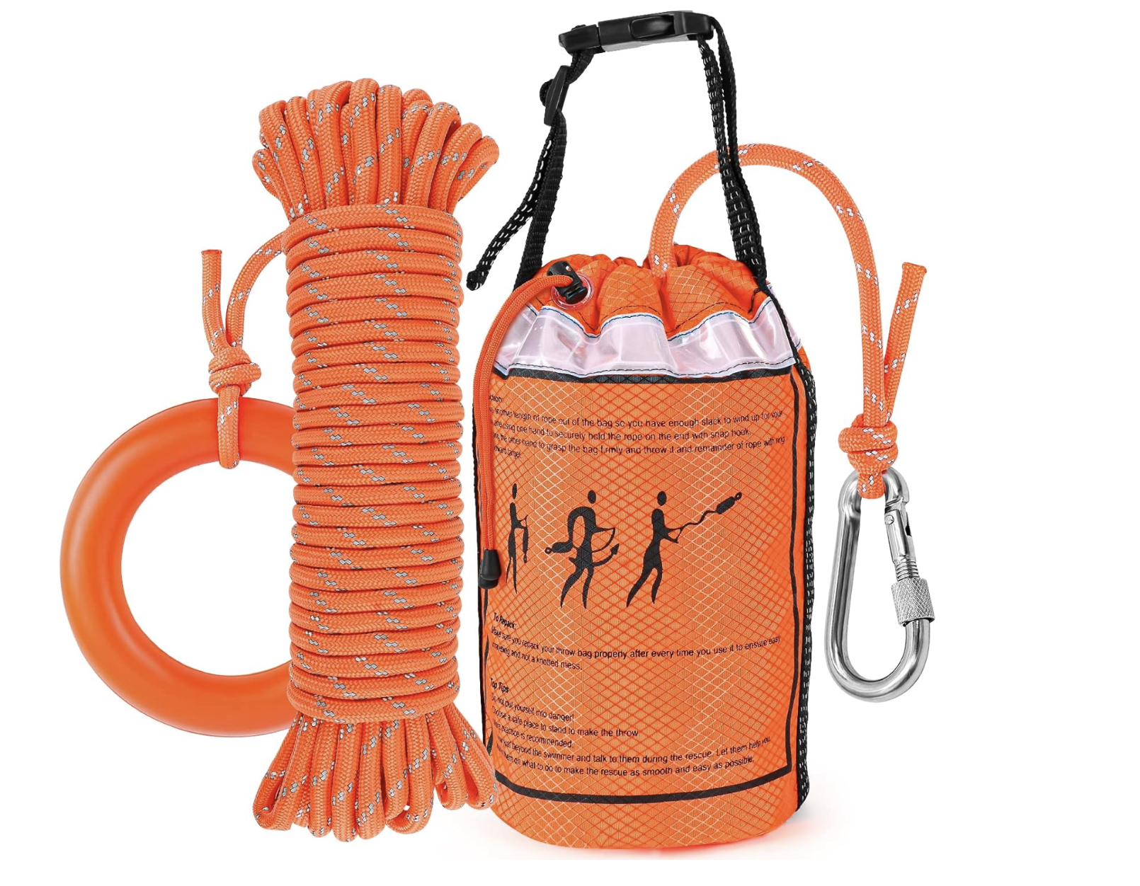 Rescue Throw Bag and Rope