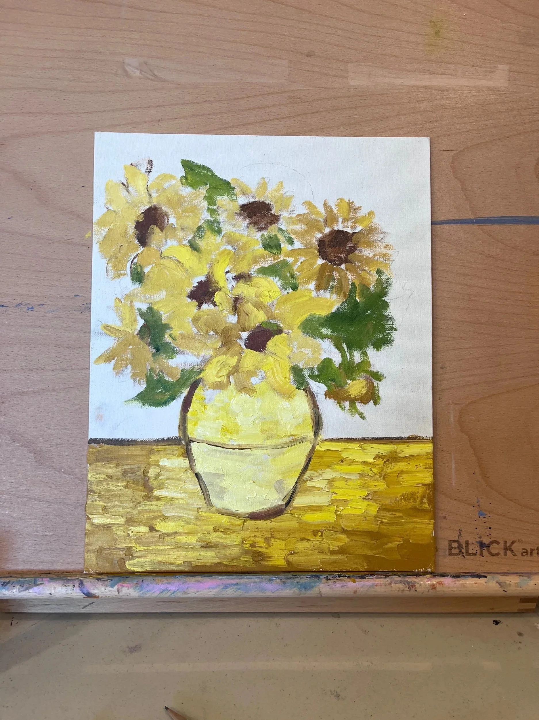 Let’s Paint September Sunflowers!