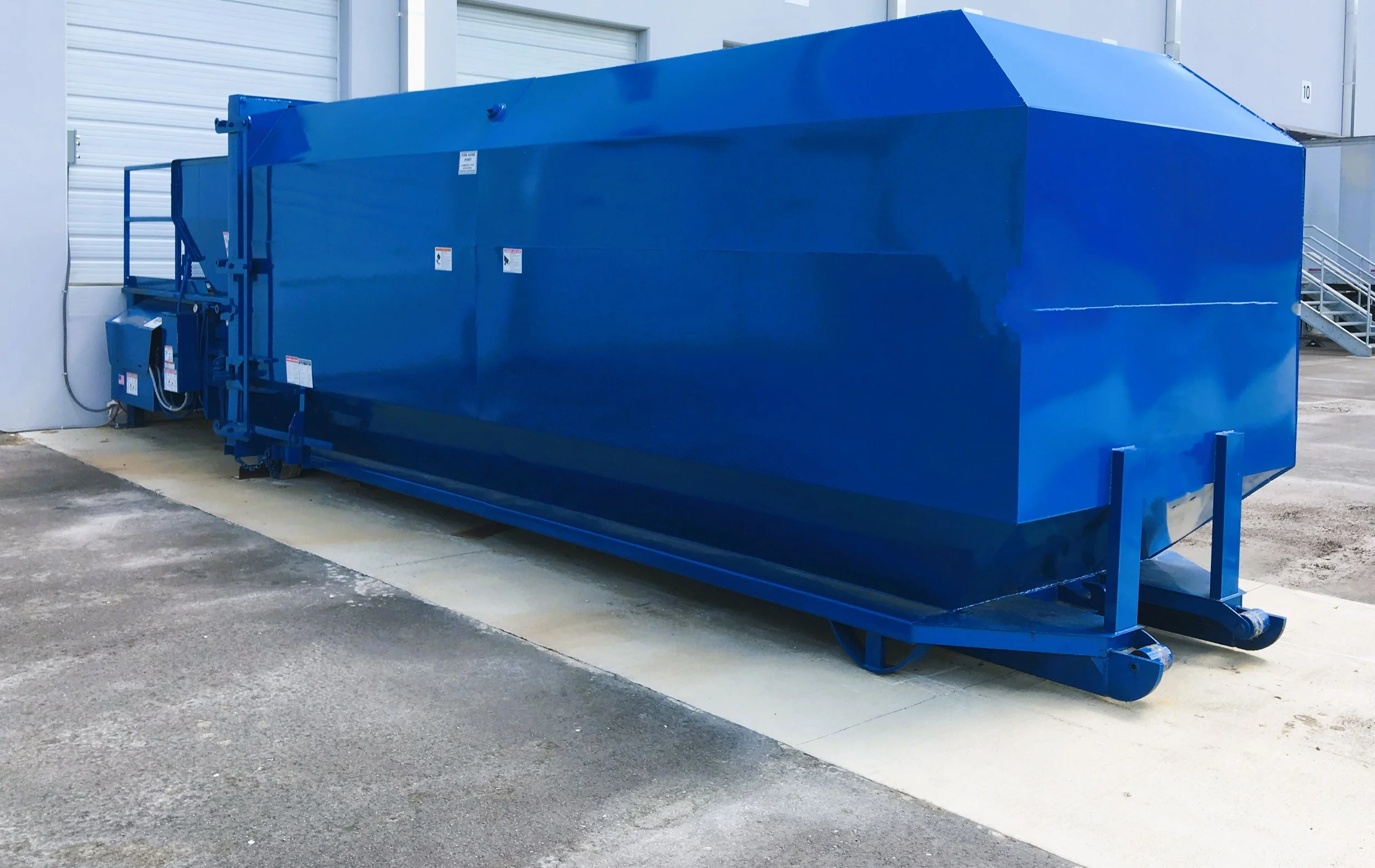 Square Compactor Commercial Compactors — Sunshine Compactor Rentals