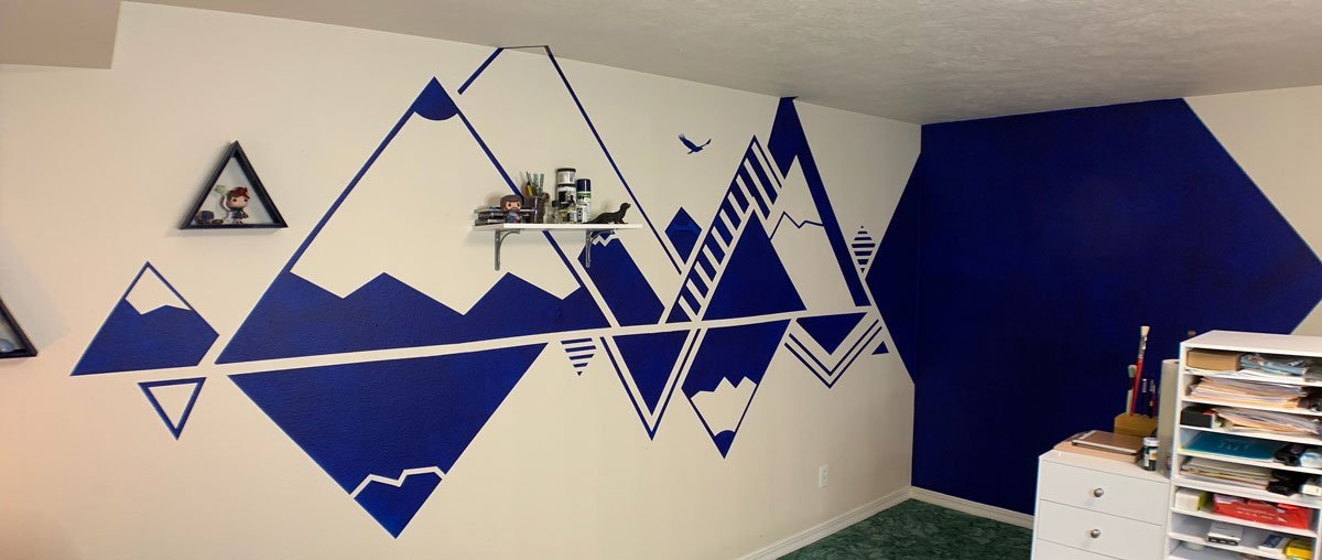 How to Project an Image on a Wall to Paint a Mural