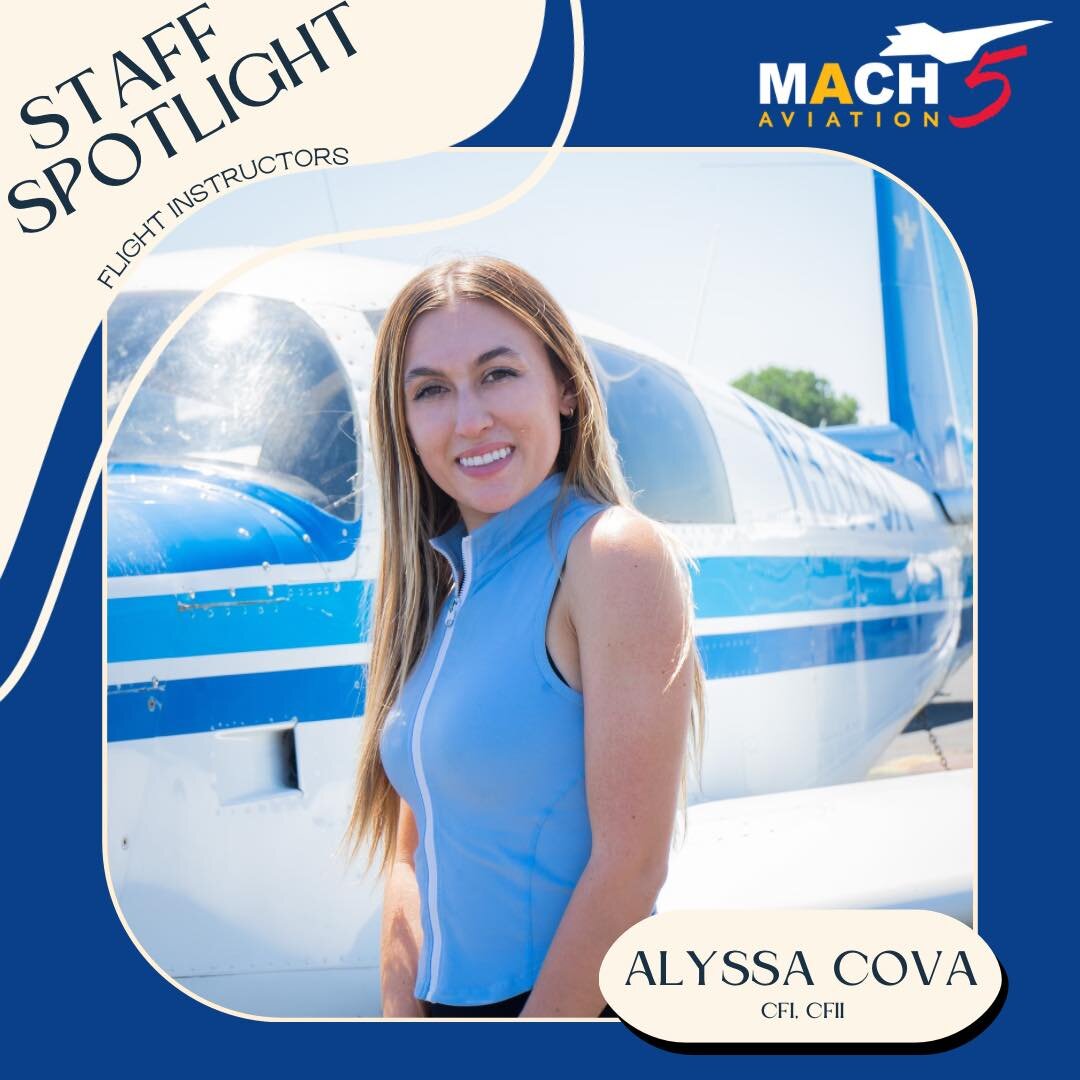 Meet Alyssa! Swipe through to read her bio and some more pics. 📸 Want to fly with Alyssa? Give us a call! (530) 889 - 2000.