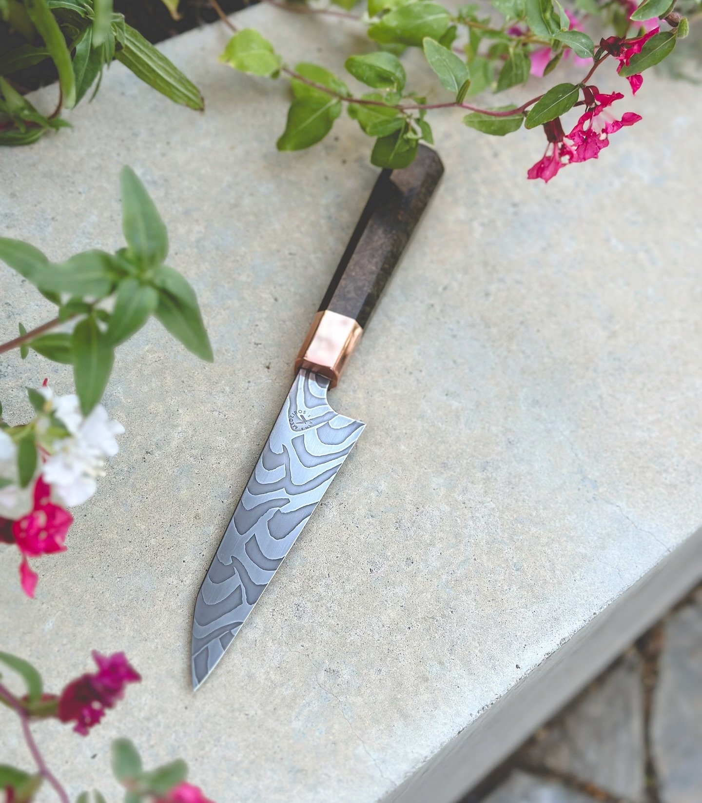 This little 5&rdquo; (130mm) mosaic petty is also still available in the shop!