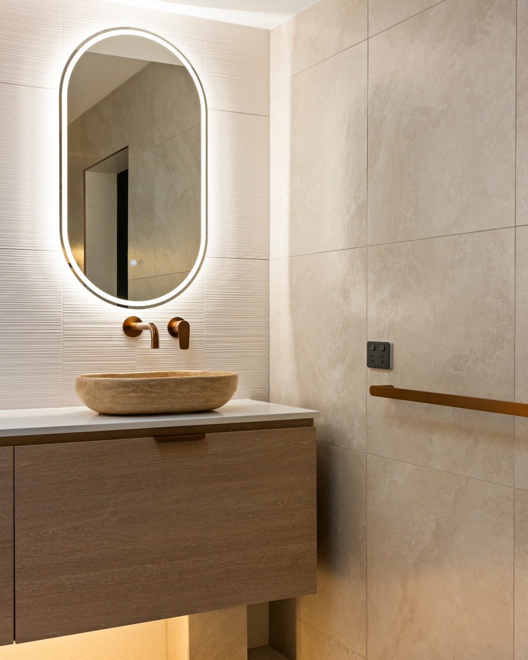 modern bathroom renovation