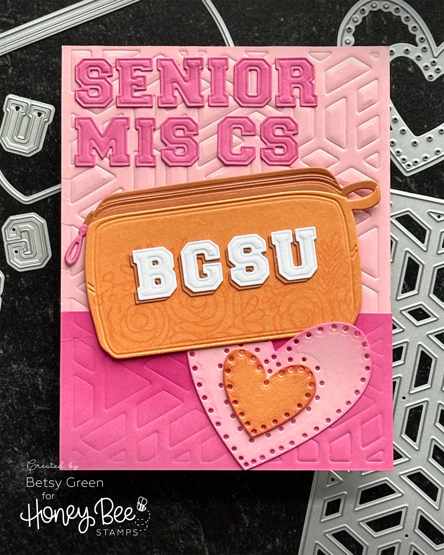 Personalized Cards with Letter Dies