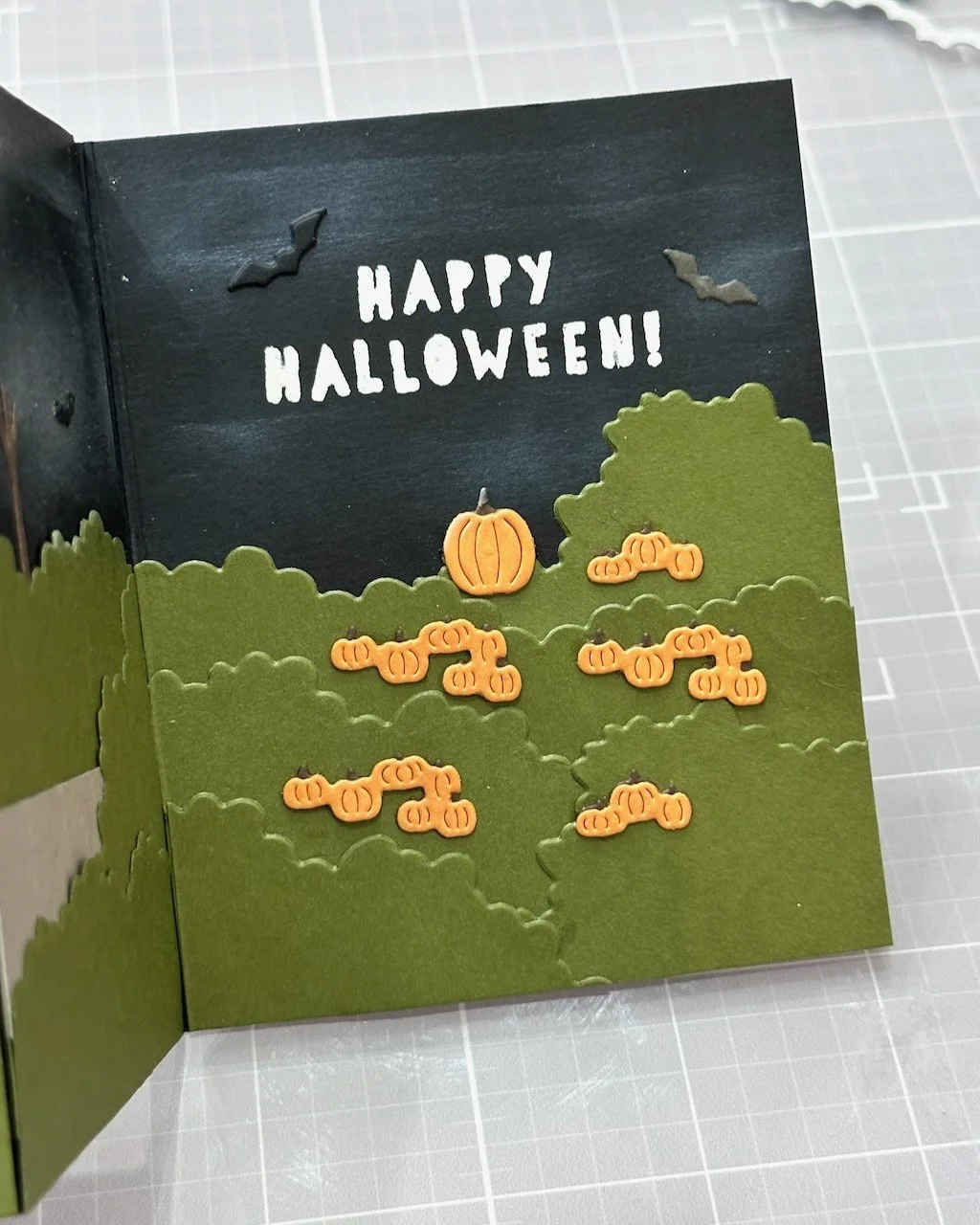 trimmed edges, with pumpkins added!