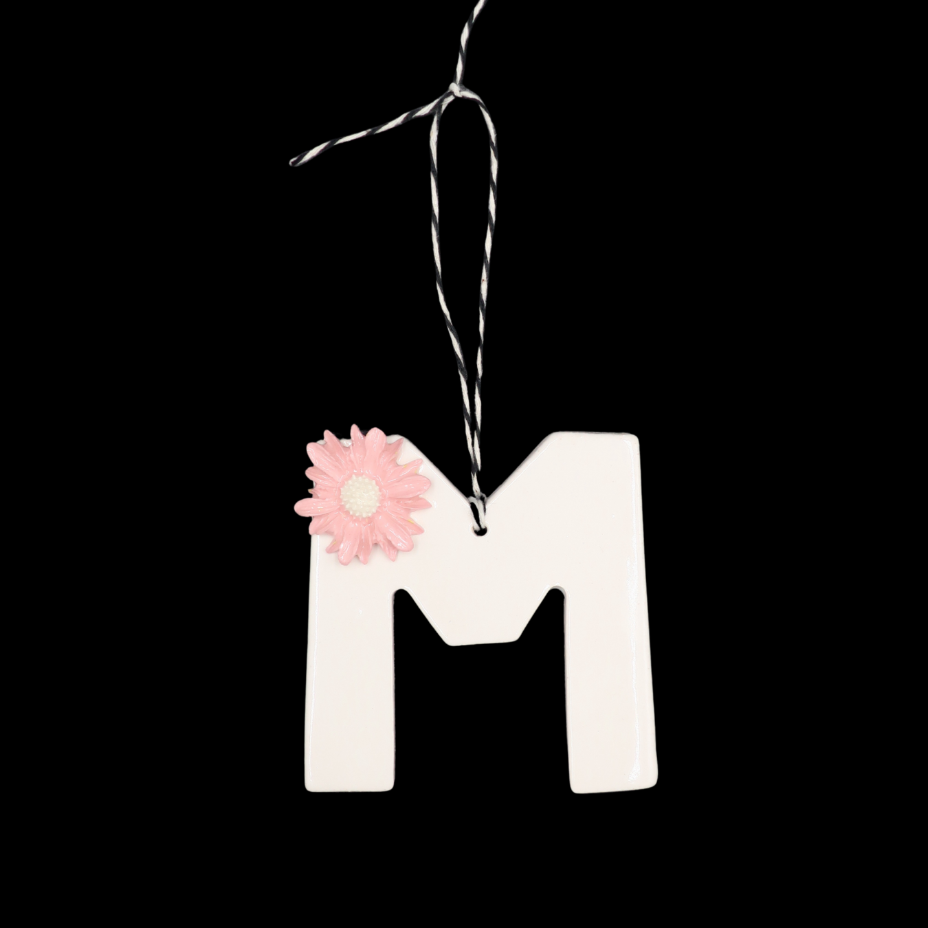Hanging Letter M