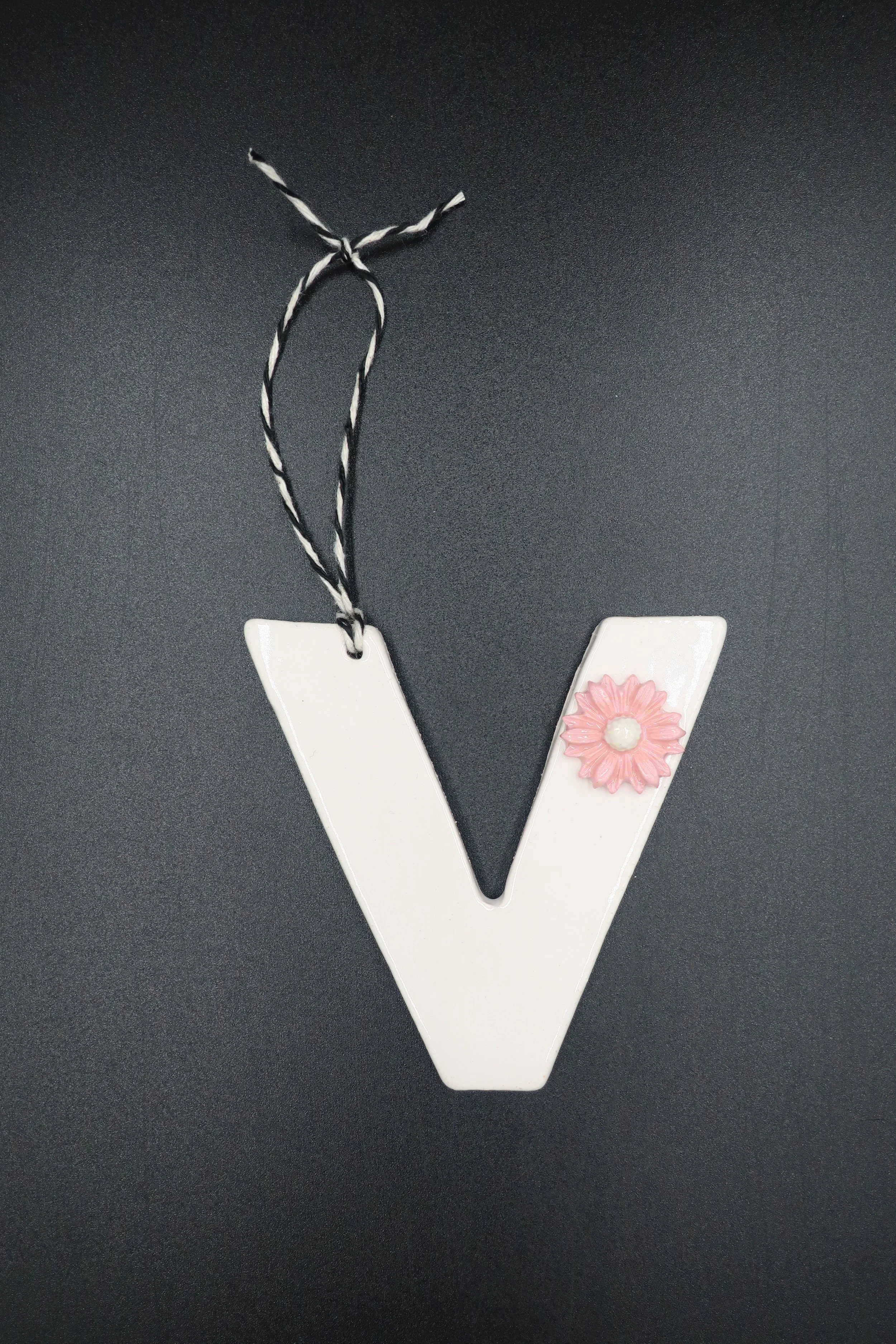 Hanging Letter V