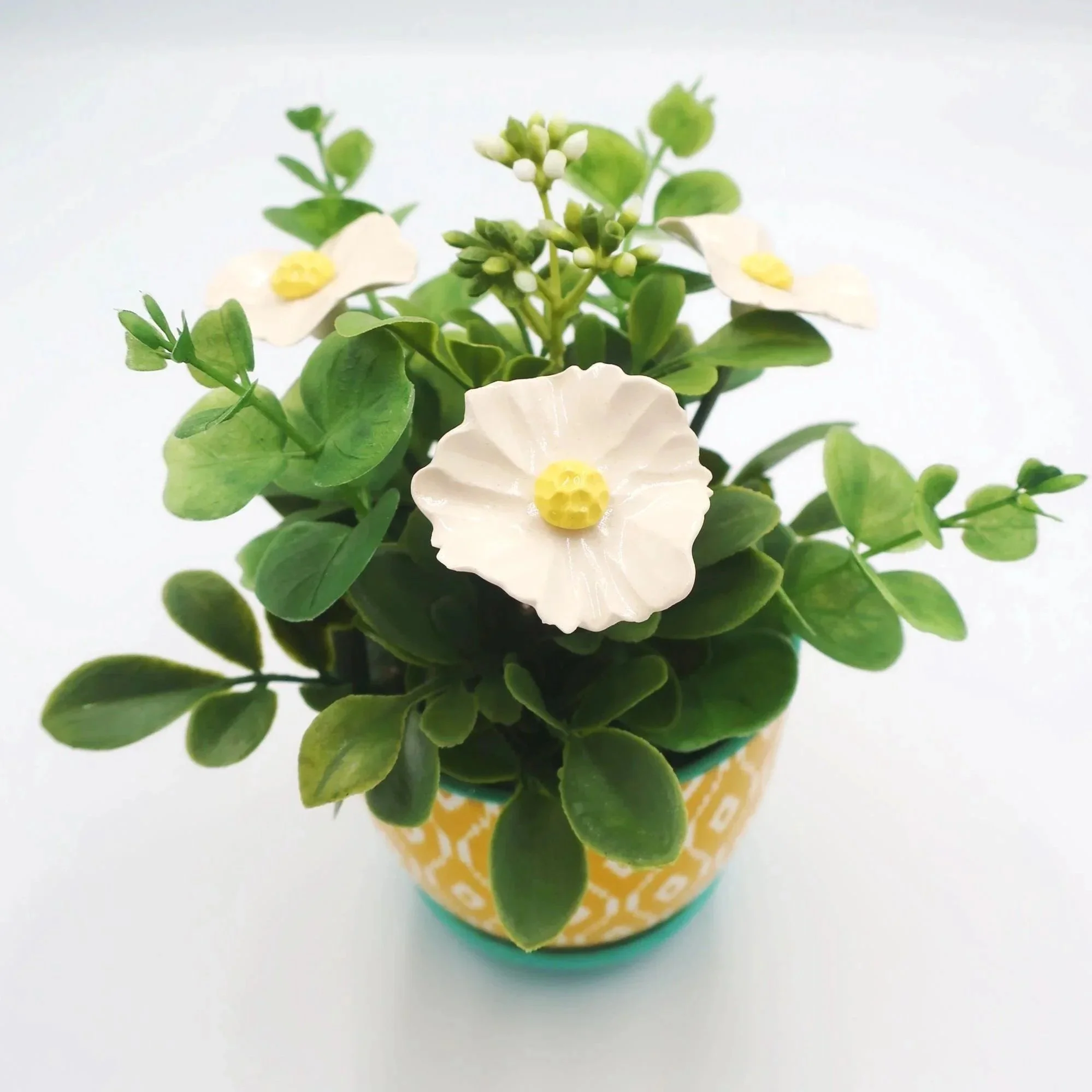 White & Yellow Arrangement