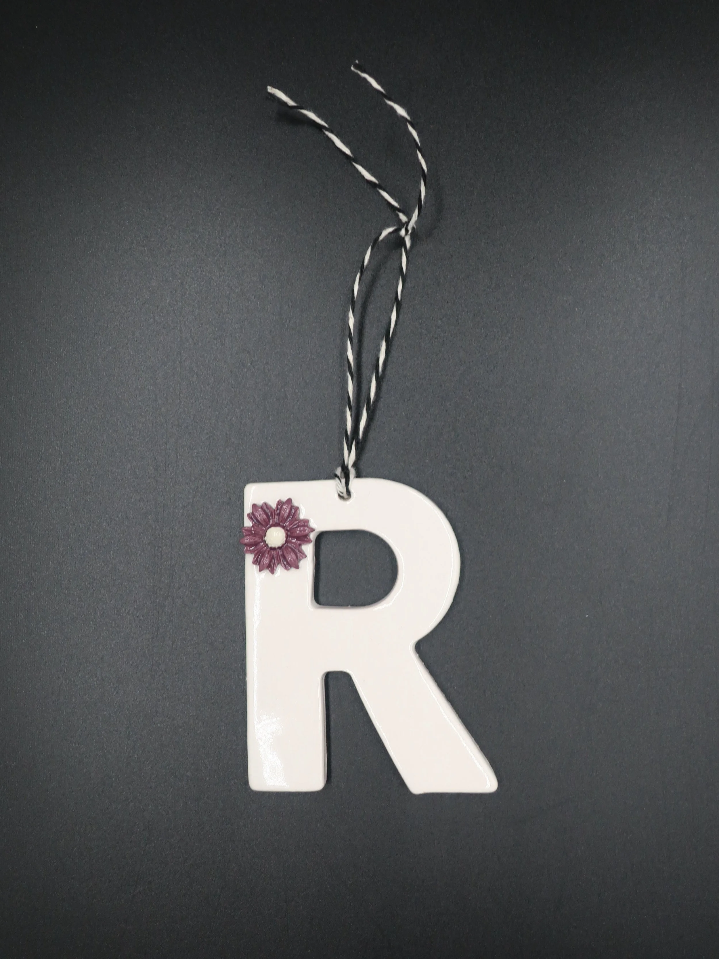 Hanging Letter R
