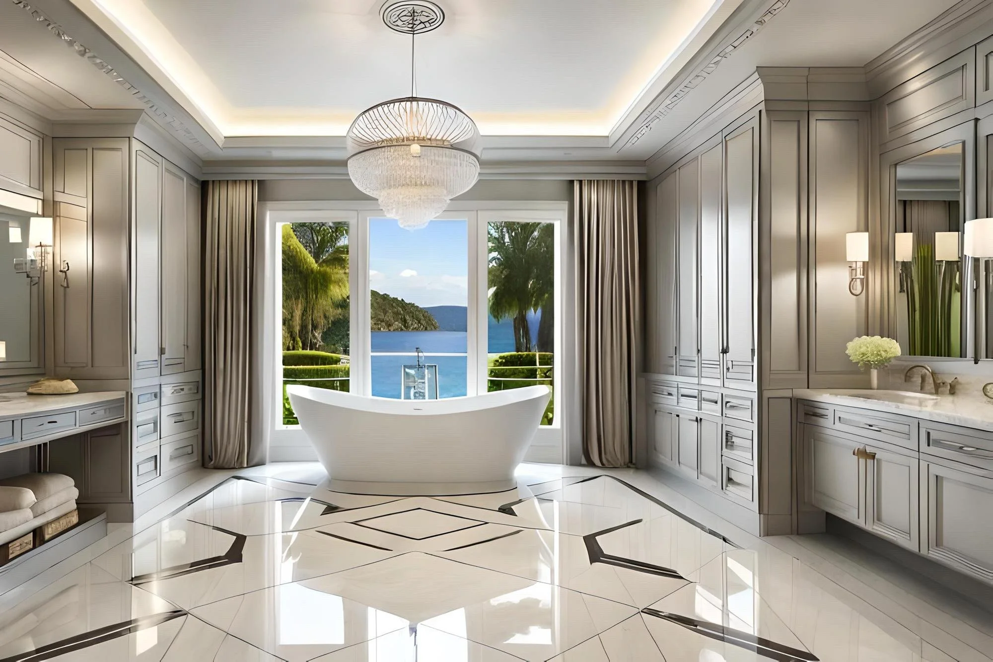 Luxury Apartment Upgrades: Creating a High-End Space - Textured Apartment Renovation High-End