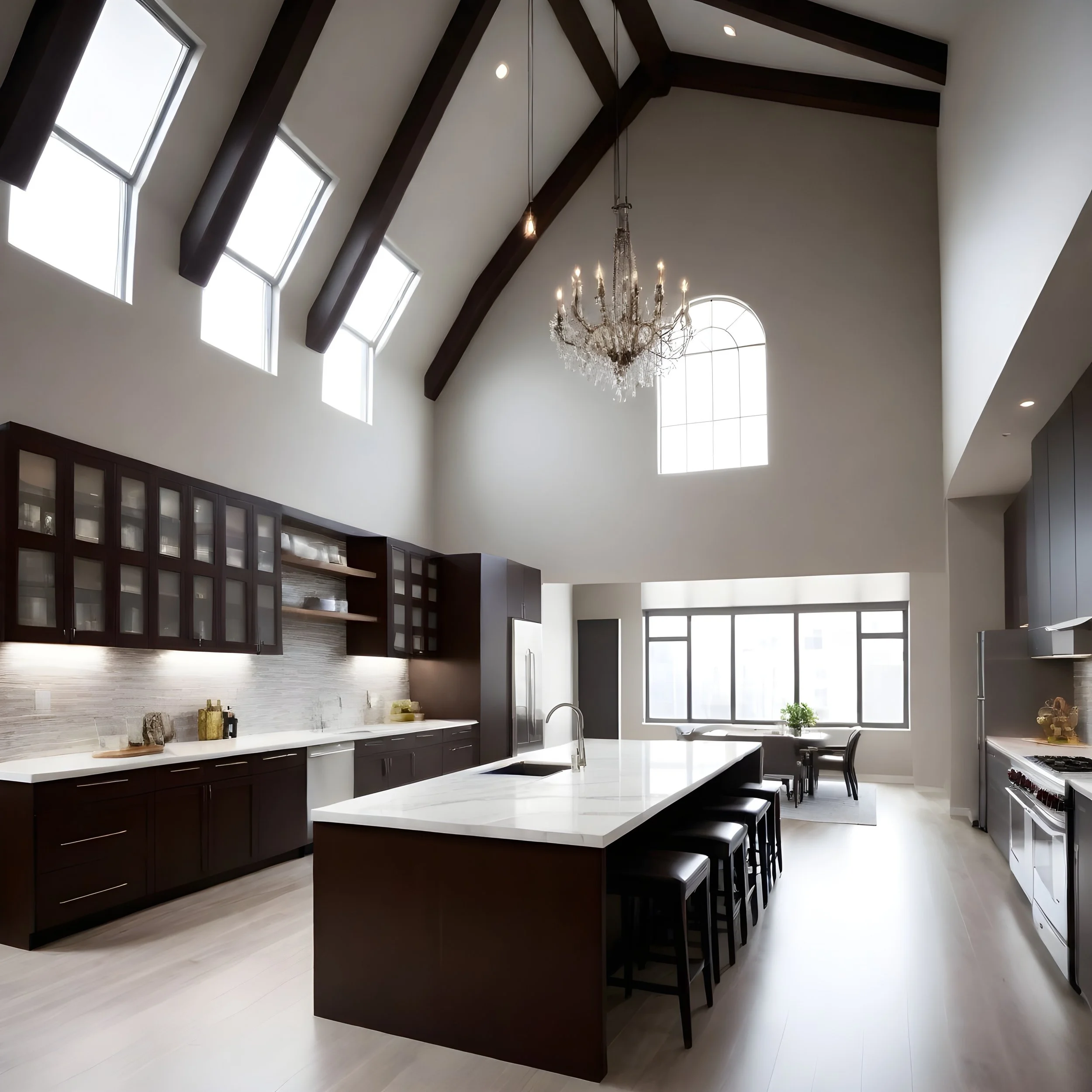 Illustration of Sustainable Apartment Renovations With High End Finishes And Modern Design