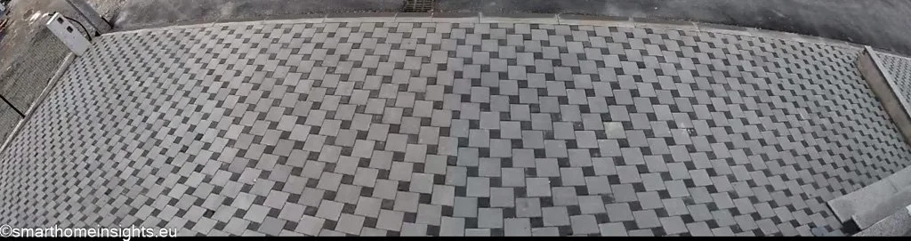 snimka nadzorne kamere Elite Pro Floodlight nakon montaže