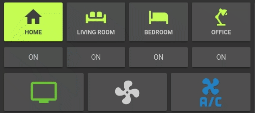 Button Card dodatak (custom element) - primjer korištenja