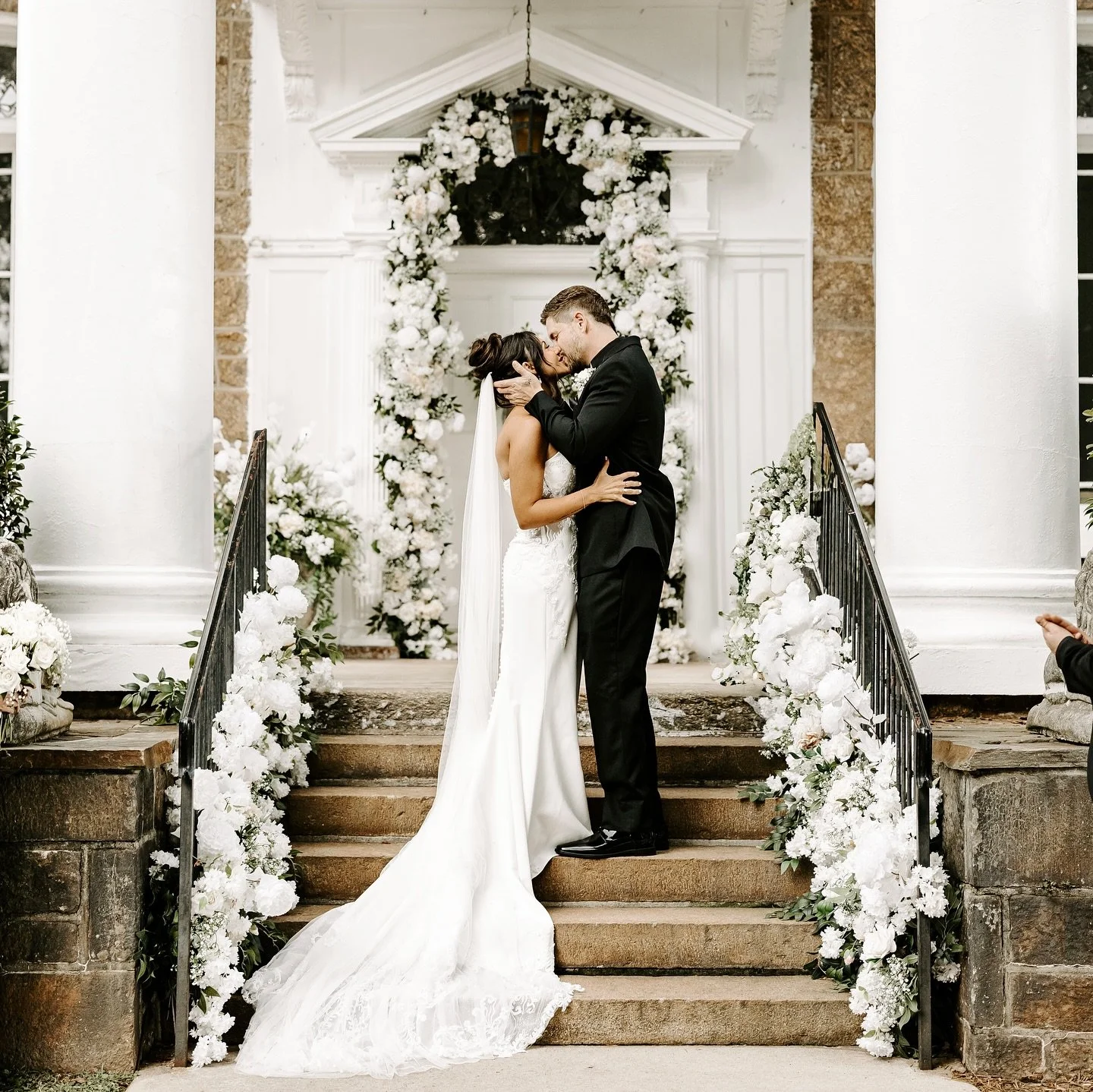🤍Opulence, romance, and a storybook kind of devotion. Morgan and Turner&rsquo;s wedding at Gassaway Mansion was the perfect portrait of timeless love 🤍

Vendors: 

Venue + Floral + Catering: @gassawaymansion 
Bride: @morgan.ball 
Photo: @golden.hou
