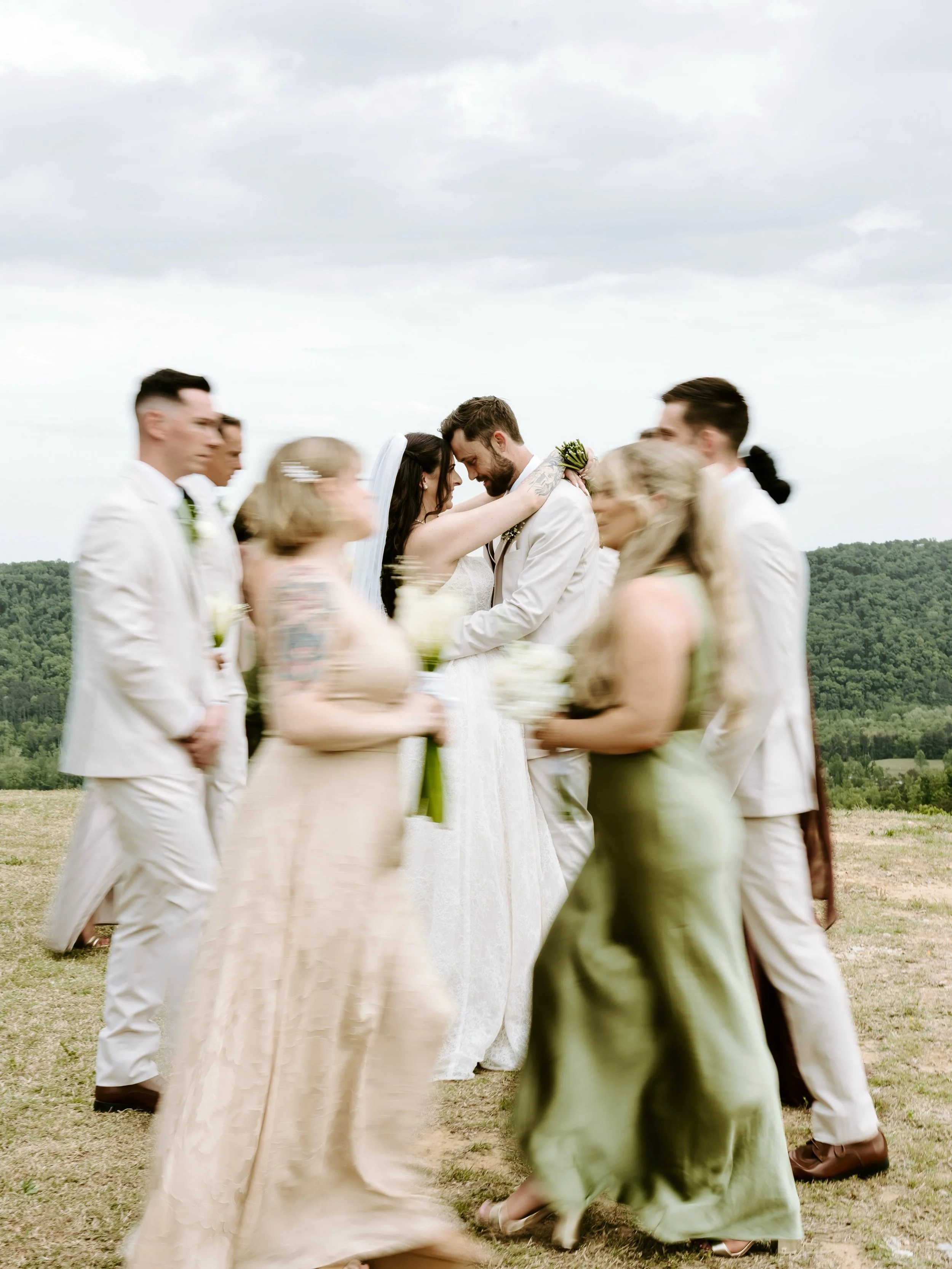 Kaily + Colin&rsquo;s wedding day felt wildly alive in the best way possible. Full of presence, joy, movement, tenderness, and an exuberance that overflowed into every single moment. Every person there showed up with their whole heart, and you could 