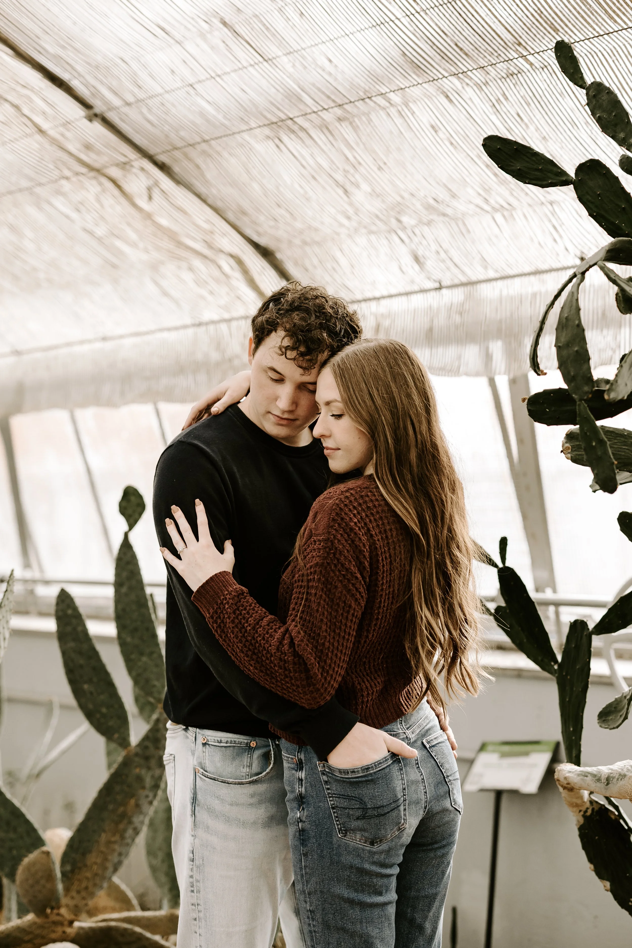 Birmingham Gardens Engagement Alabama