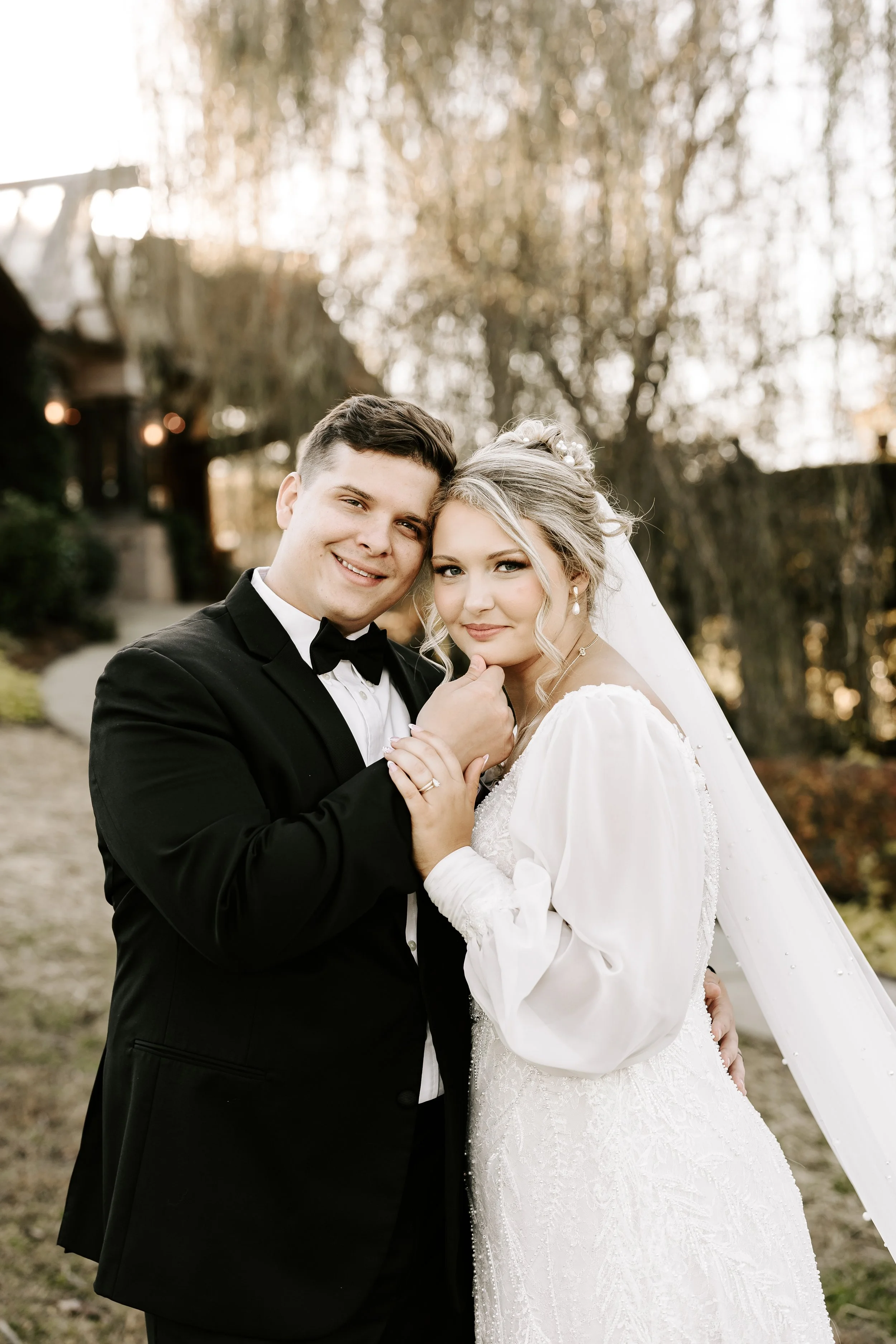 Timeless and emotional wedding photography of a couple at the Gray Dove in Chattanooga Tennessee Wedding